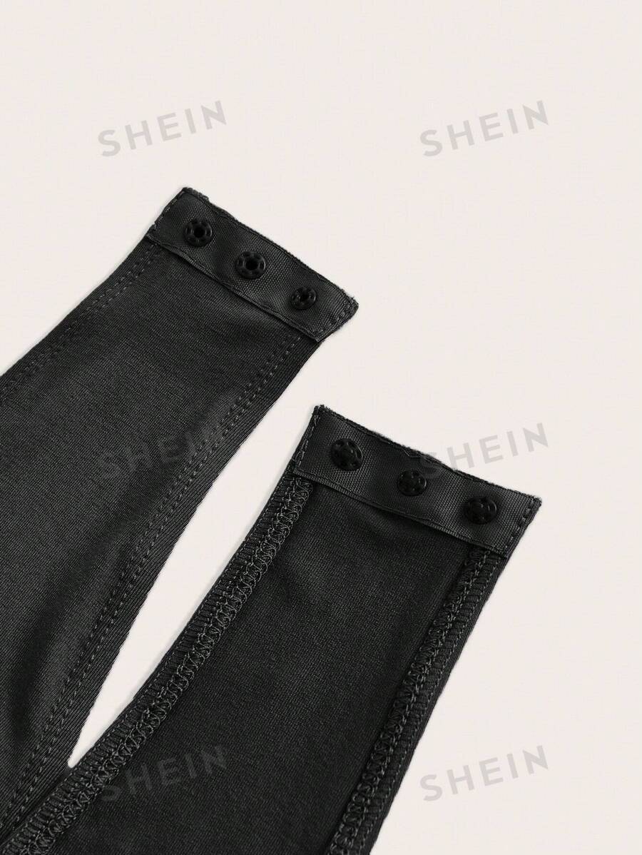 SHEIN EZwear Body unicolor & Top bolero
