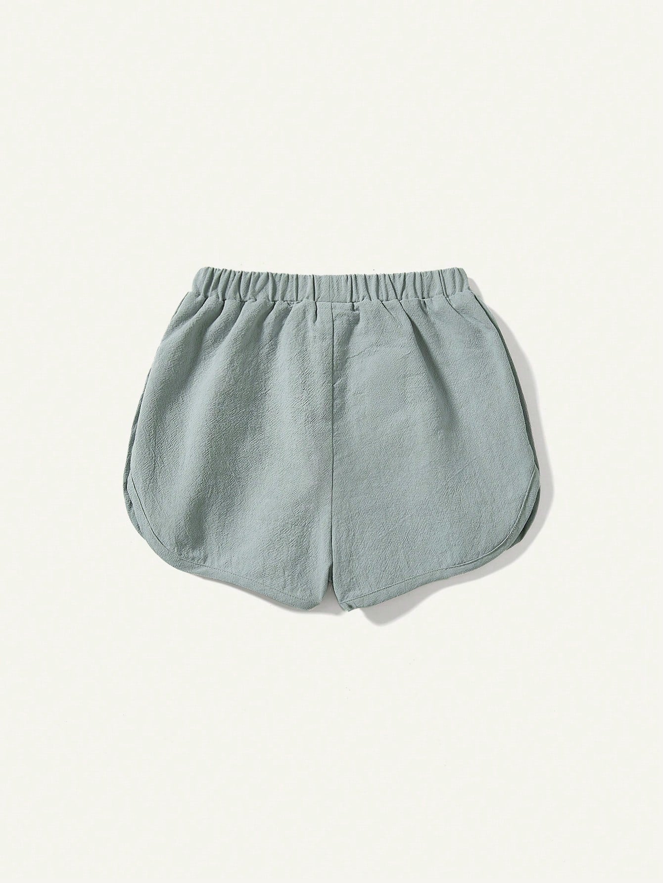 Cozy Pixies Conjunto De 2 Piezas Para Bebé Niño Con Shorts De Verano Elásticos Con Cintura Estampada Decorada