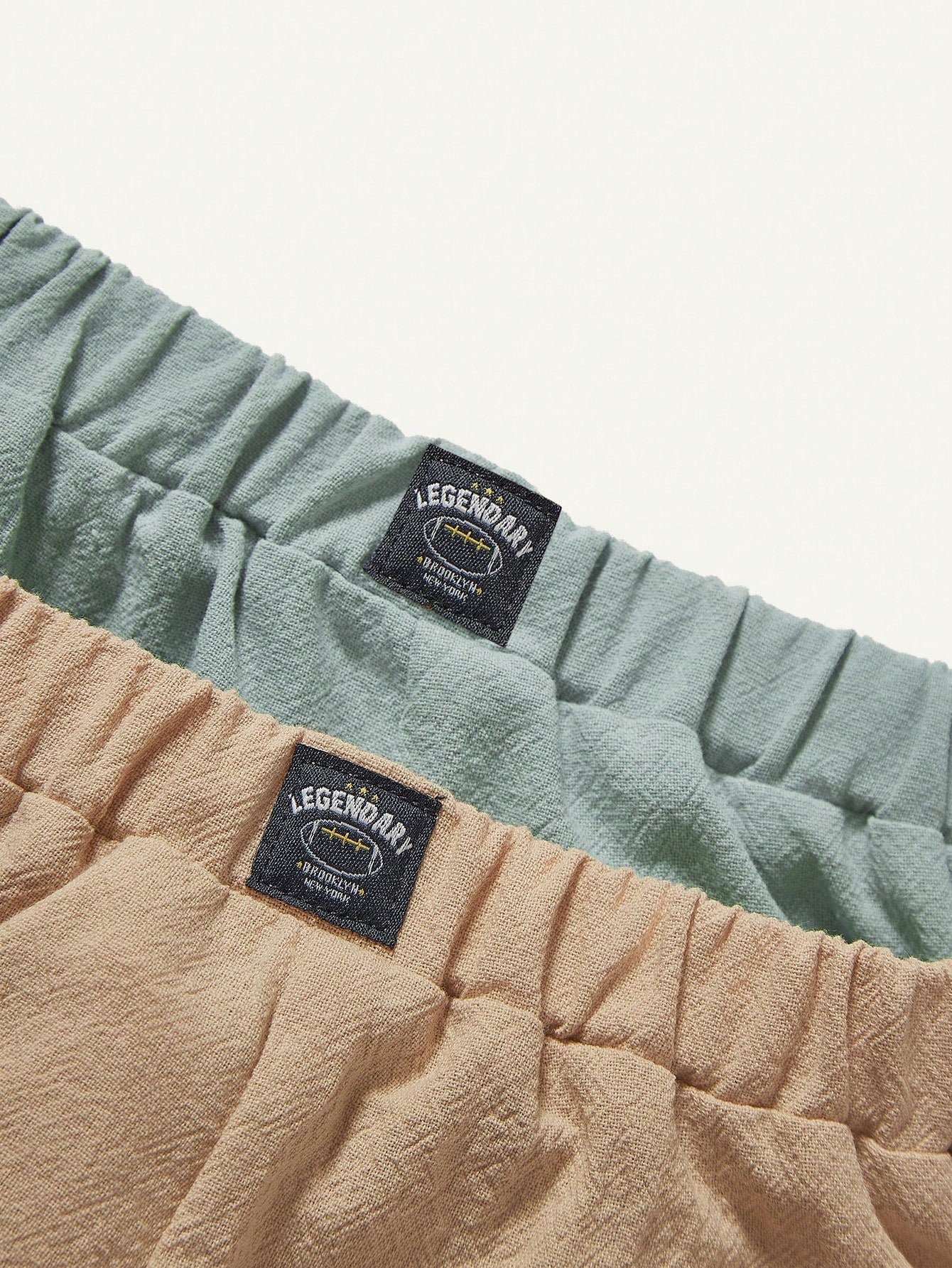Cozy Pixies Conjunto De 2 Piezas Para Bebé Niño Con Shorts De Verano Elásticos Con Cintura Estampada Decorada