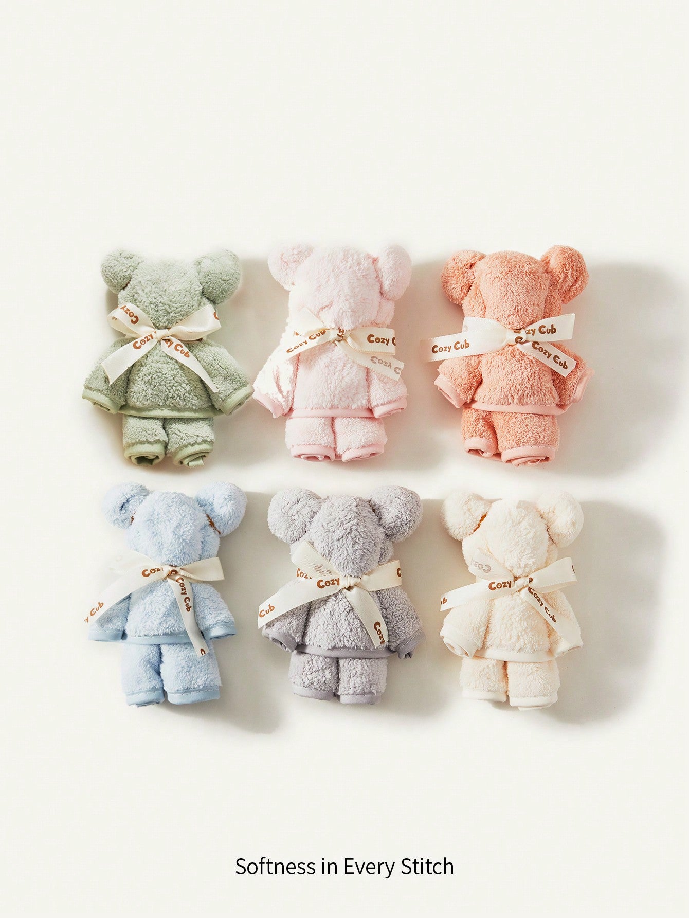 Cozy Pixies Conjunto De 6 Toallas Para Bebé Cozycub