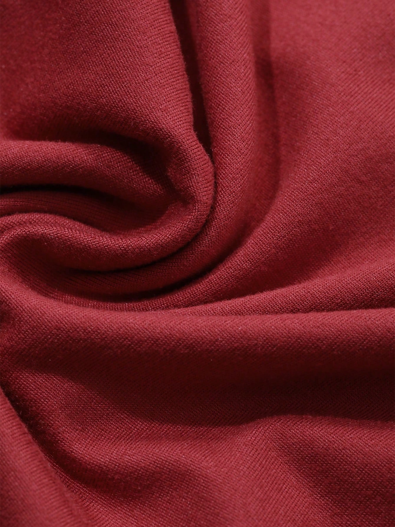 DAZY Camiseta de manga larga con cuello cuadrado ajustada de unicolor para mujer, versátil para el otoño