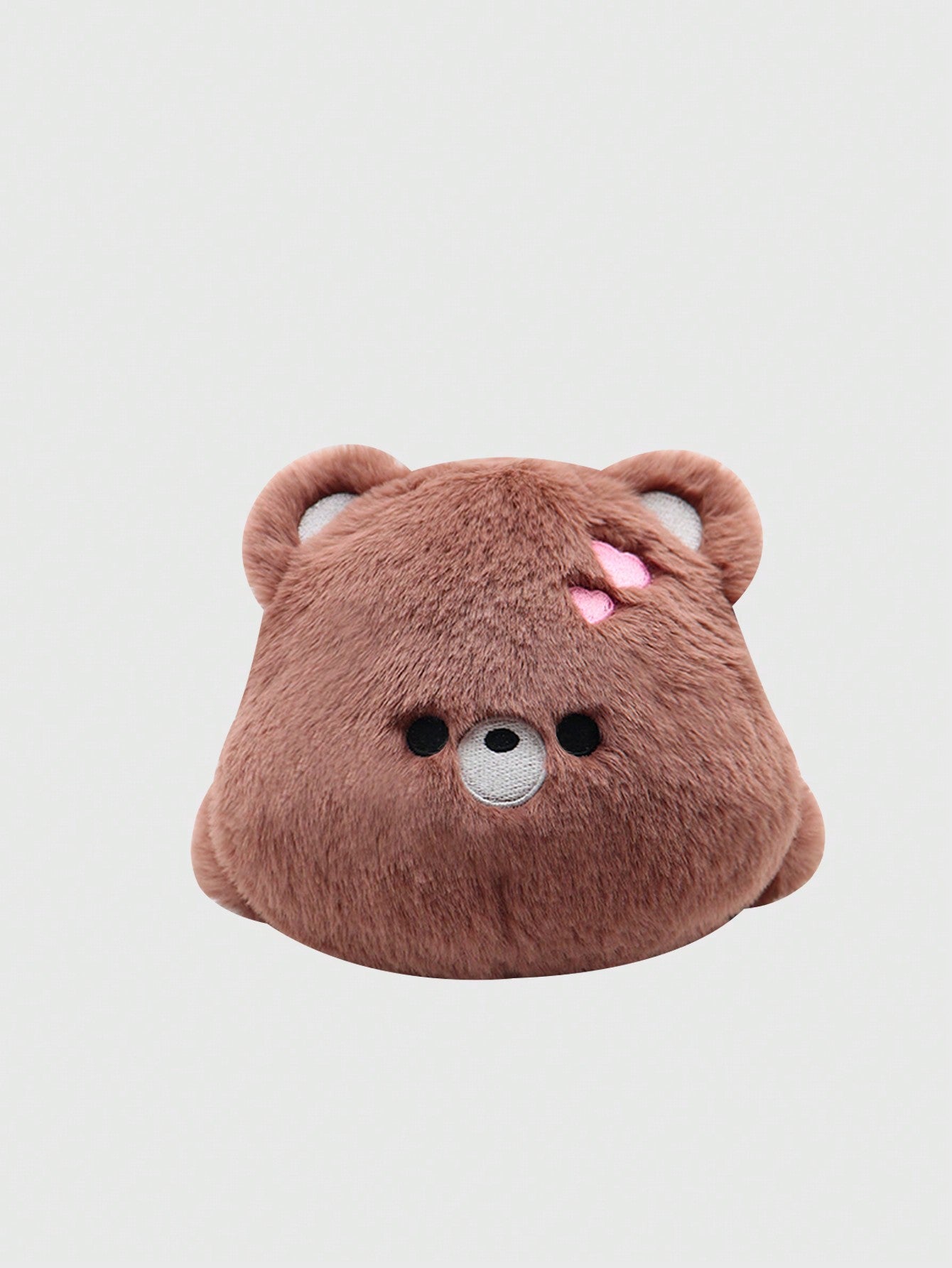 ROMWE Kawaii Bolso de mano/estuche de almacenamiento/estuche para lápices con forma de oso adorable para el Día de San Valentín