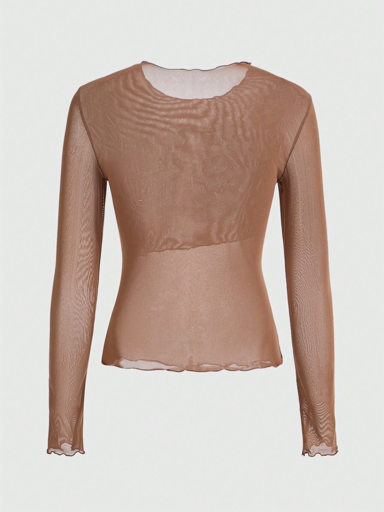 ROMWE Grunge Punk Top De Malla Transparente Con Estampado De Letras Para Vestimenta Informal Y Actividades Al Aire Libre
