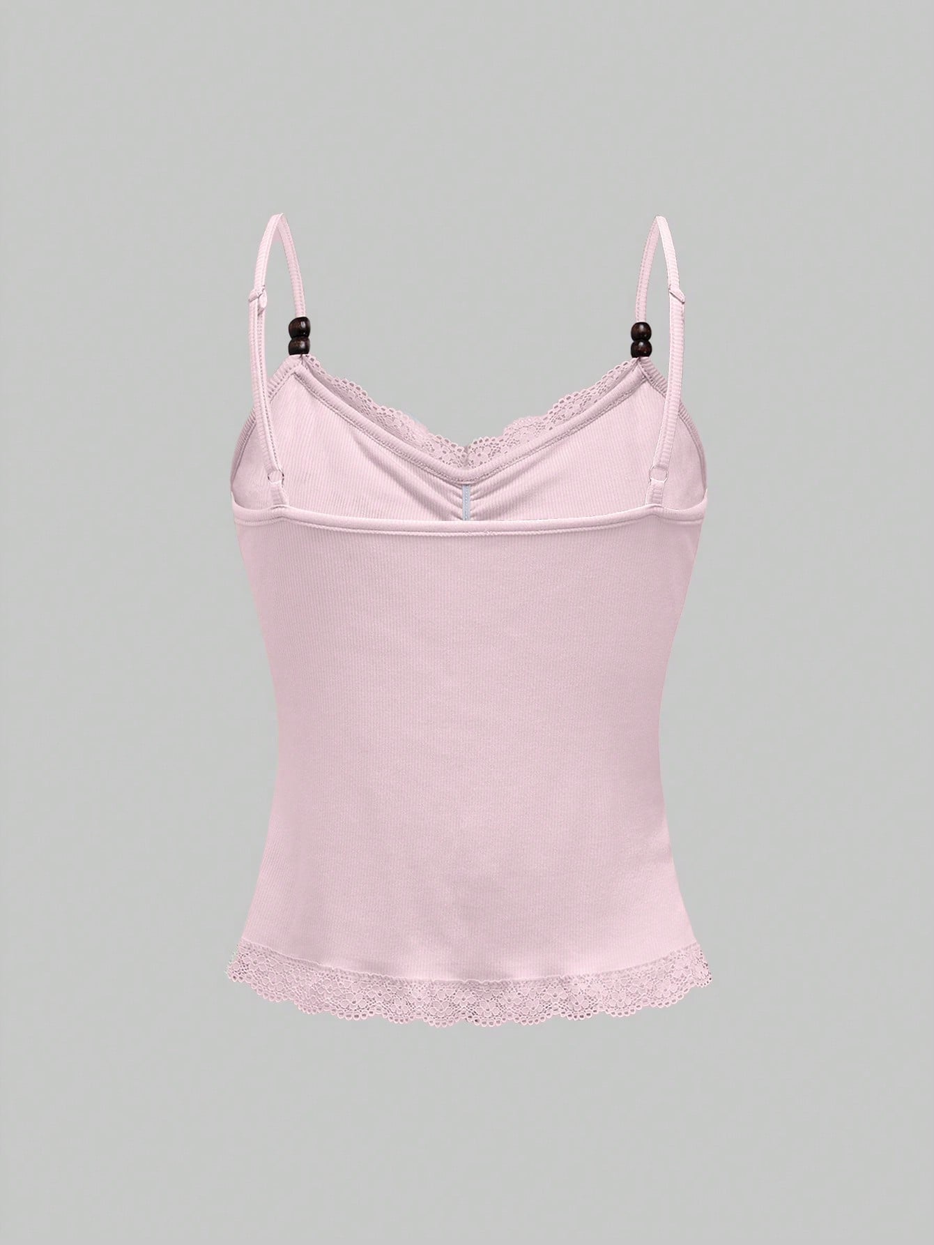 ROMWE Fairycore Camiseta sin tirantes casual y sencilla con estampado floral para mujer