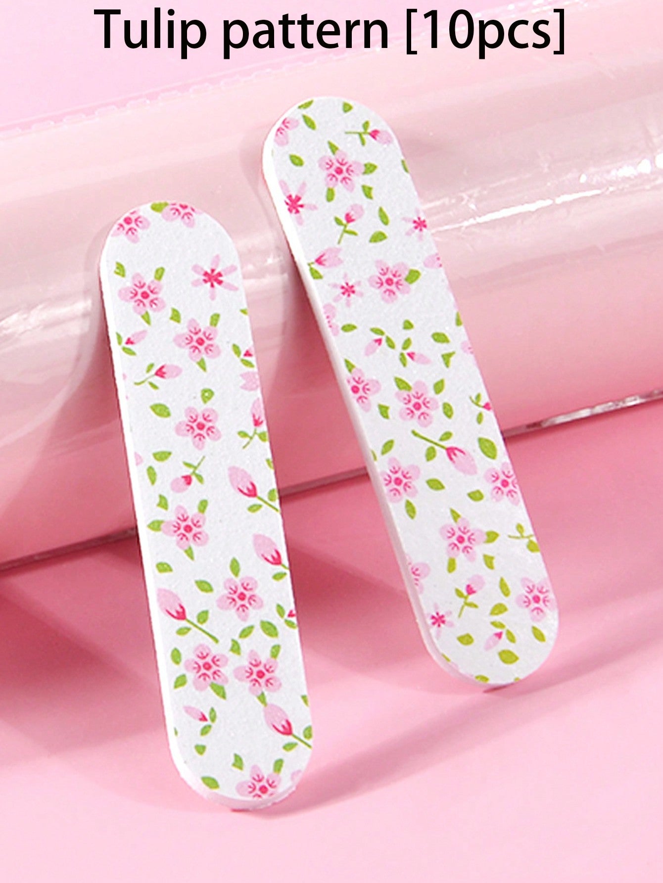 50 piezas Limas de uñas portátiles duraderas de doble cara, aptas para uñas naturales y artificiales, diseño compacto y colorido para manicura y pedicura
