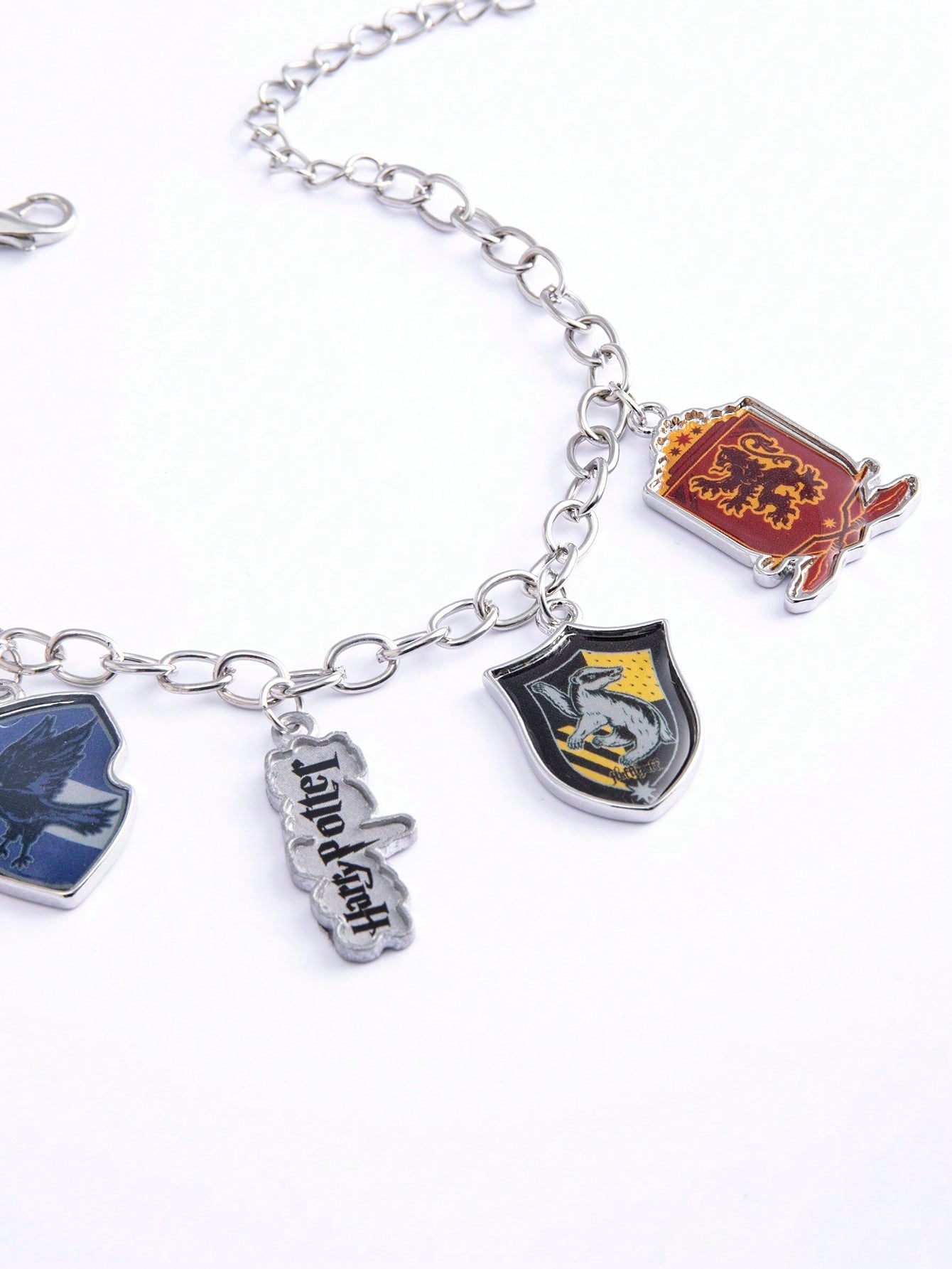 Harry Potter | ROMWE 1 pieza Pulsera moda aleación de zinc con águila & con patrón de serpiente logo & con diseño de letra para mujeres para regalo