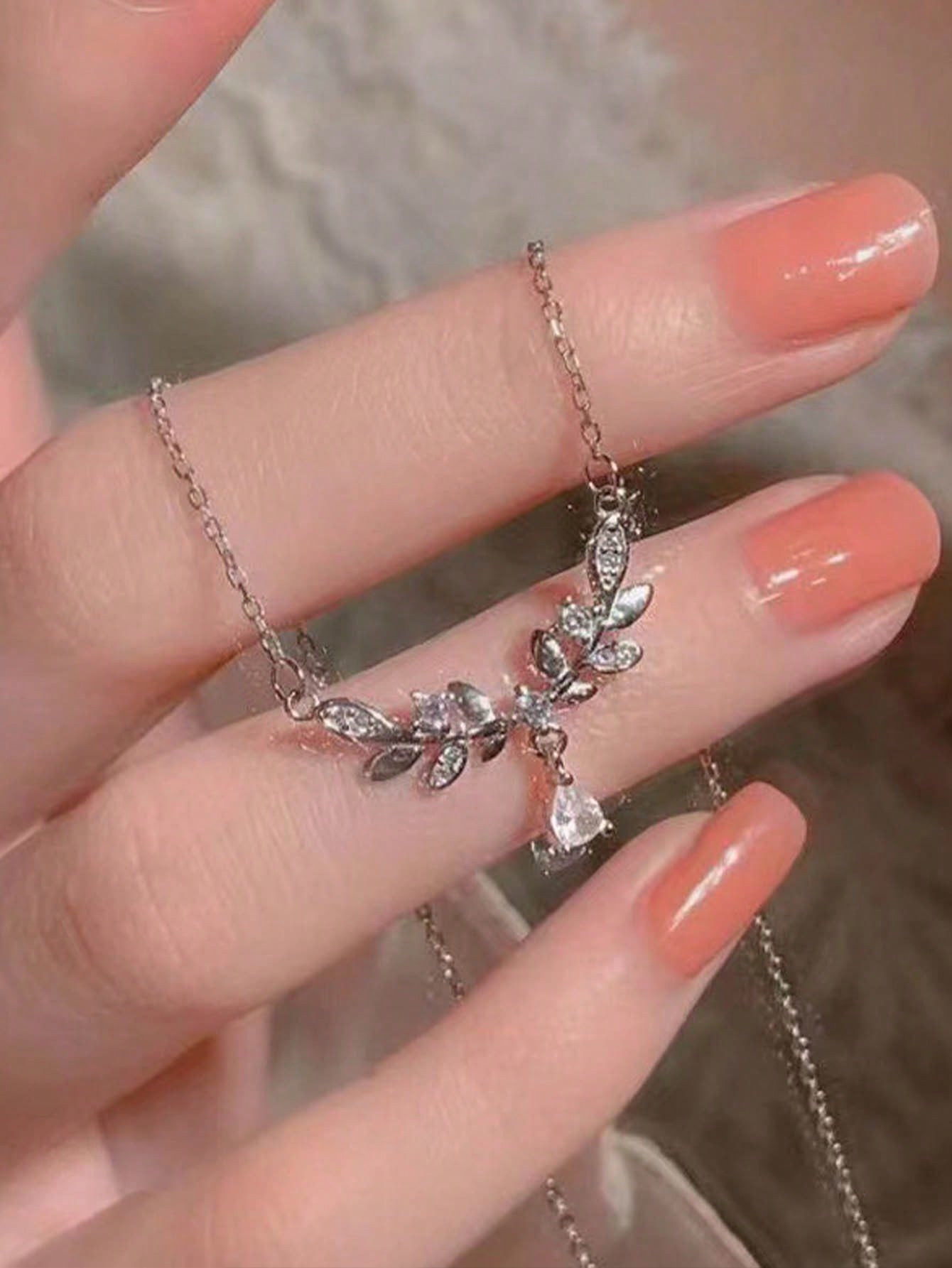 1 Collar Con Dije De Espiga De Trigo Para Mujer, Diseño Lujoso Y Sensación De Alta Gama, Regalo De Cumpleaños Perfecto Para Novia Y Mejor Amiga