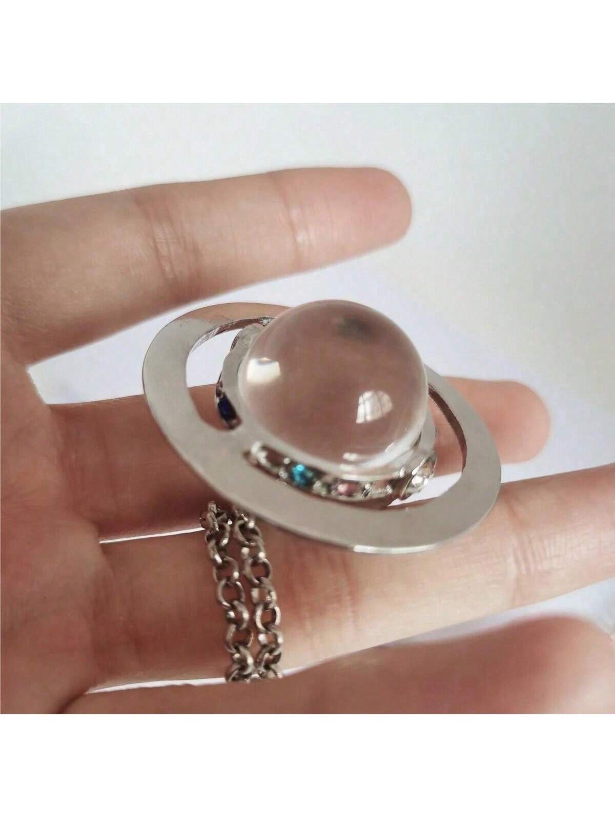 1 Pieza Collar De Aleación Con Diamantes De Imitación, Adecuado Para Compromisos, Aniversarios Y Uso Diario. Estilo Lujoso Y De Alta Calidad, Regalo Ideal Para Unisex A Amantes, Amigas O Miembros De Familia En Ocasiones Especiales.