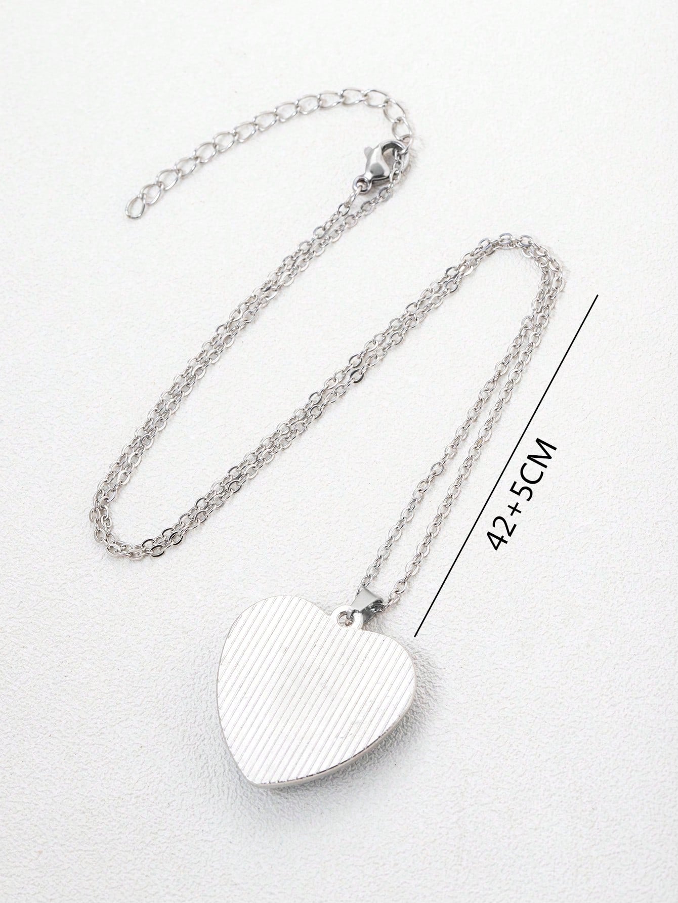 suteyi 1 Collar de vidrio con joya en forma de corazón y dibujo de pony para niños, como regalo para amigos y familiares