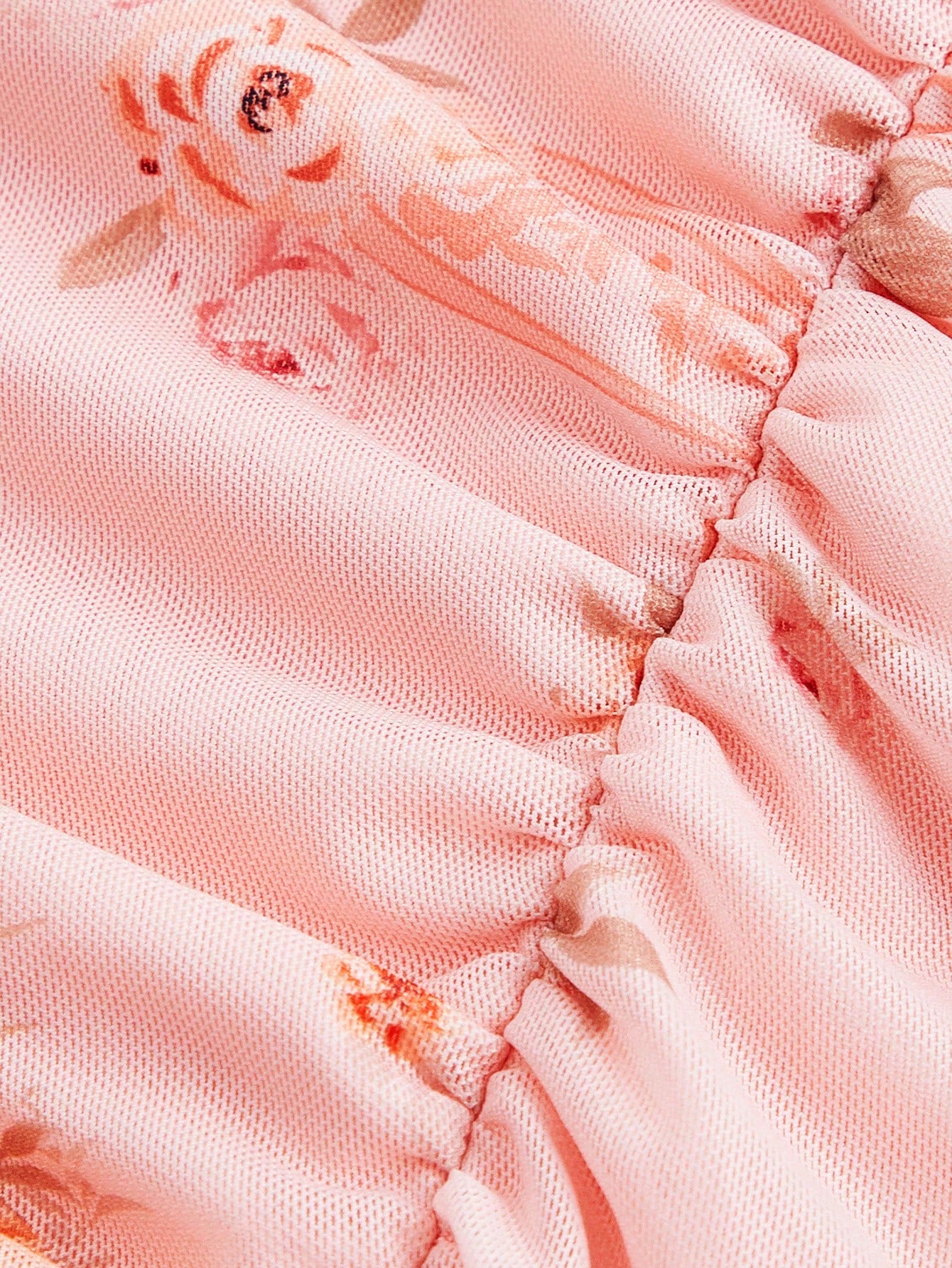 SHEIN MOD Vestido corto de cuello halter con volantes y estampado de flores y paisley, vestido de fiesta, vestido floral rosado, vestido corto, vestido estilo dinero antiguo, vestido corto occidental, vestido básico, vestido sexy