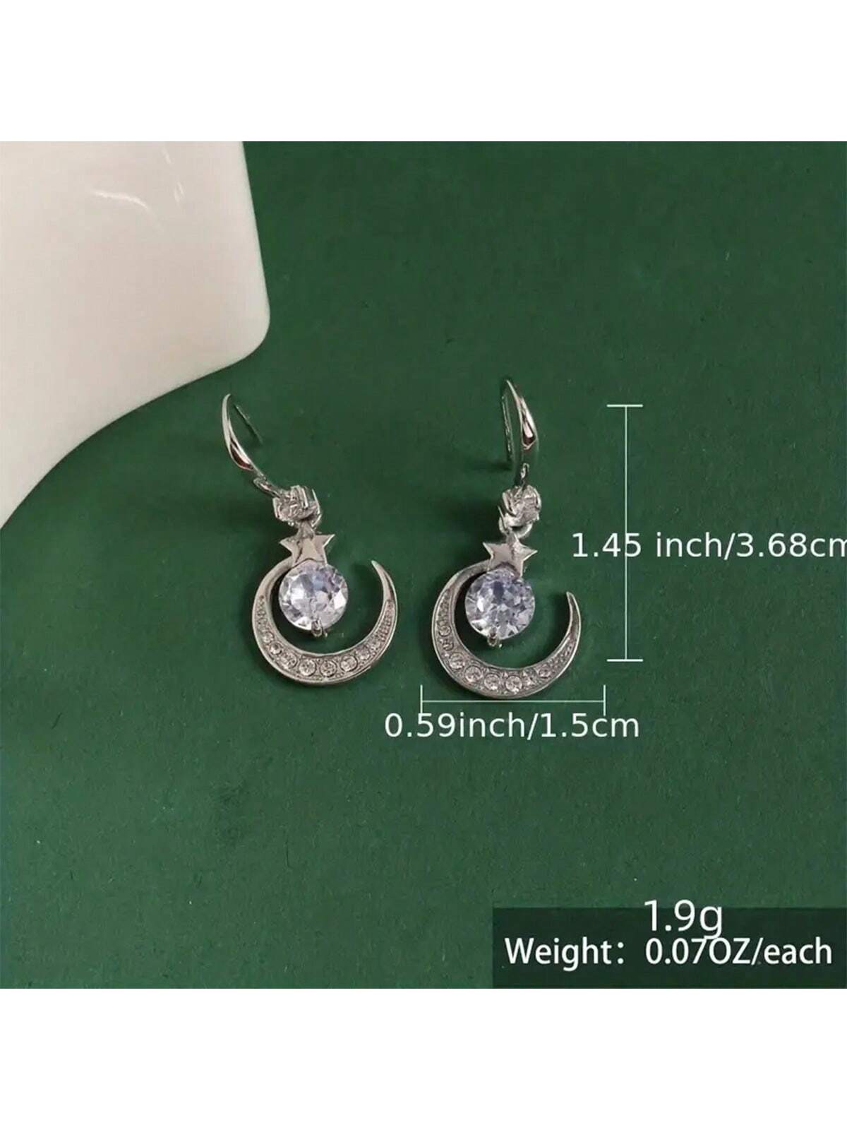 1 Par De Aretes De Estilo Bohemio De Moda Con Diseño Único Y Hermoso, Adecuado Para Uso Diario De Mujeres