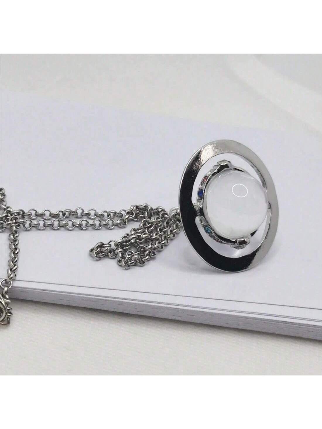 1 Pieza Collar De Aleación Con Diamantes De Imitación, Adecuado Para Compromisos, Aniversarios Y Uso Diario. Estilo Lujoso Y De Alta Calidad, Regalo Ideal Para Unisex A Amantes, Amigas O Miembros De Familia En Ocasiones Especiales.