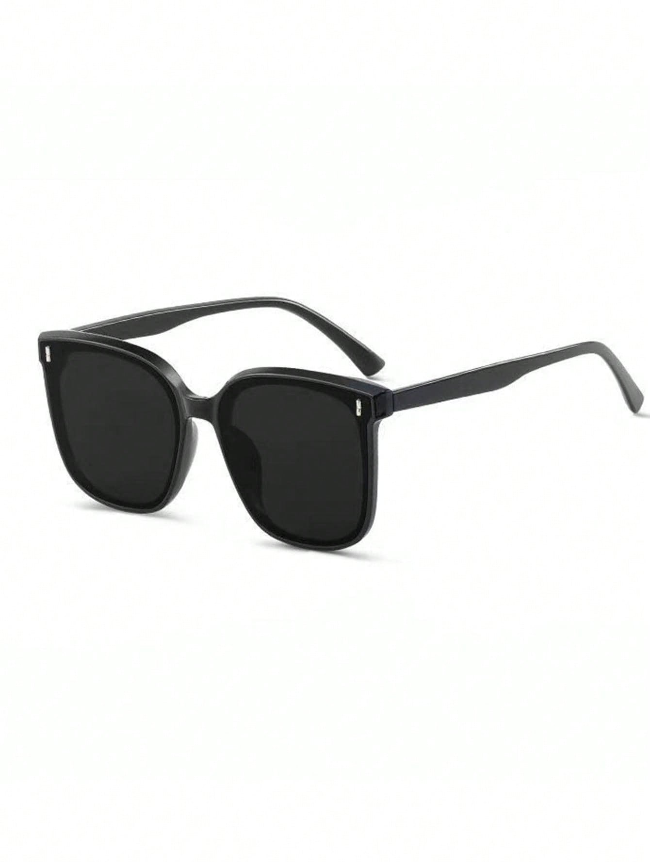 1 pieza Gafas grandes unisex transparentes, accesorios para gafas de luz azul para mujeres