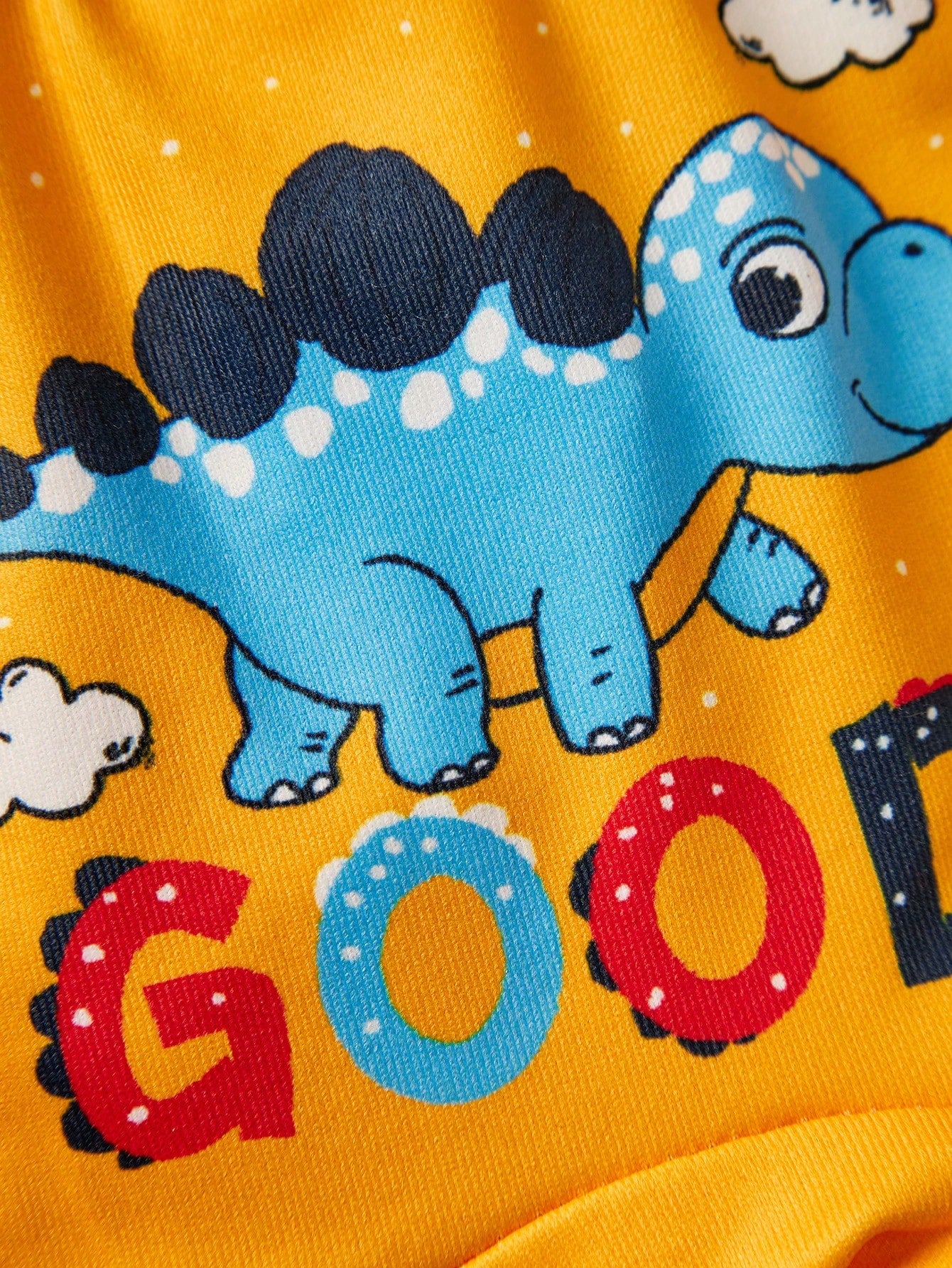 SHEIN 4 piezas/paquete Bóxer transpirable y cómodo con cintura elástica con estampado de dinosaurio y letras para niños pequeños