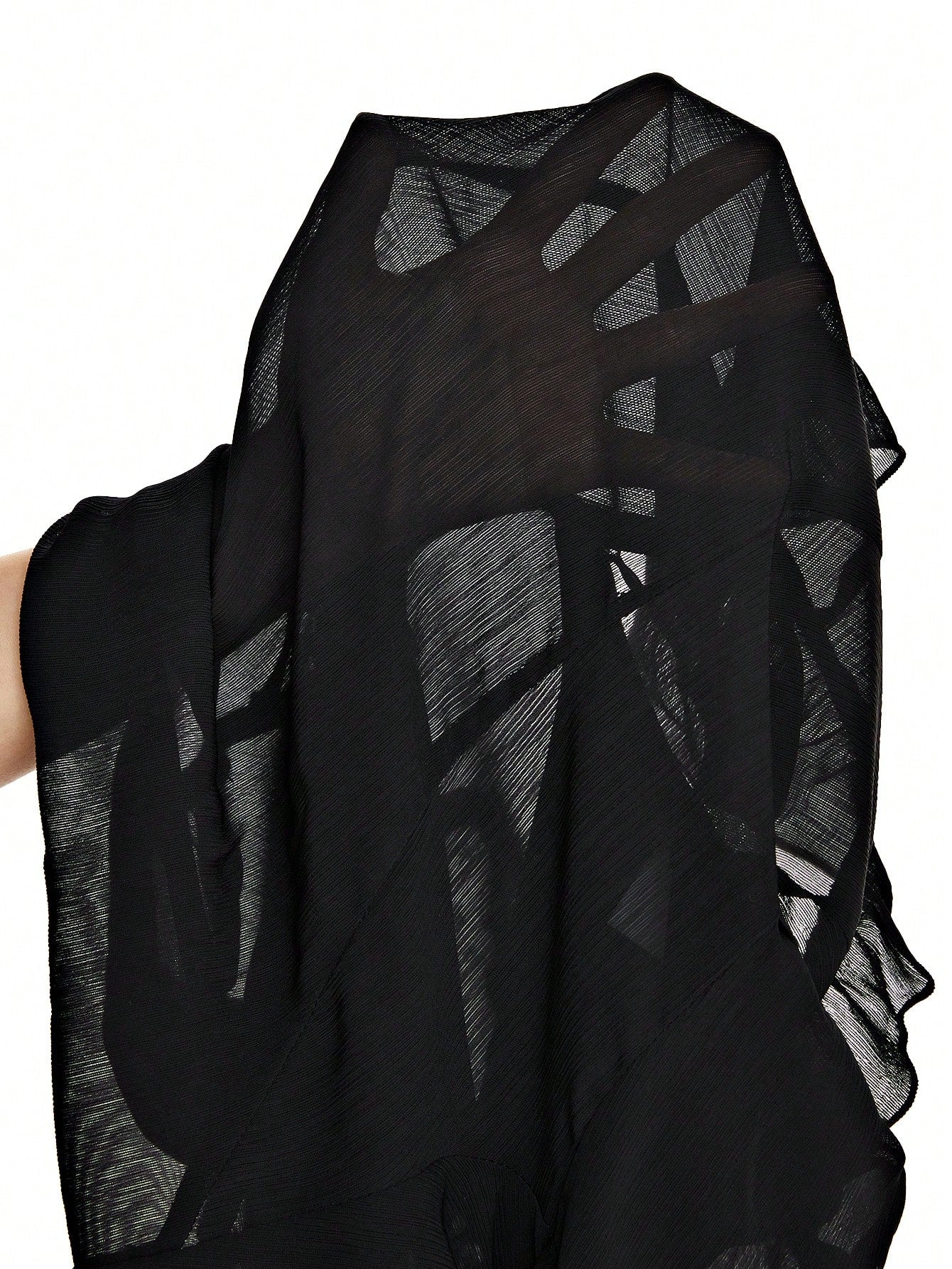 ROMWE Kawaii Blusa de gasa de manga acampanada vintage dulce para mujeres