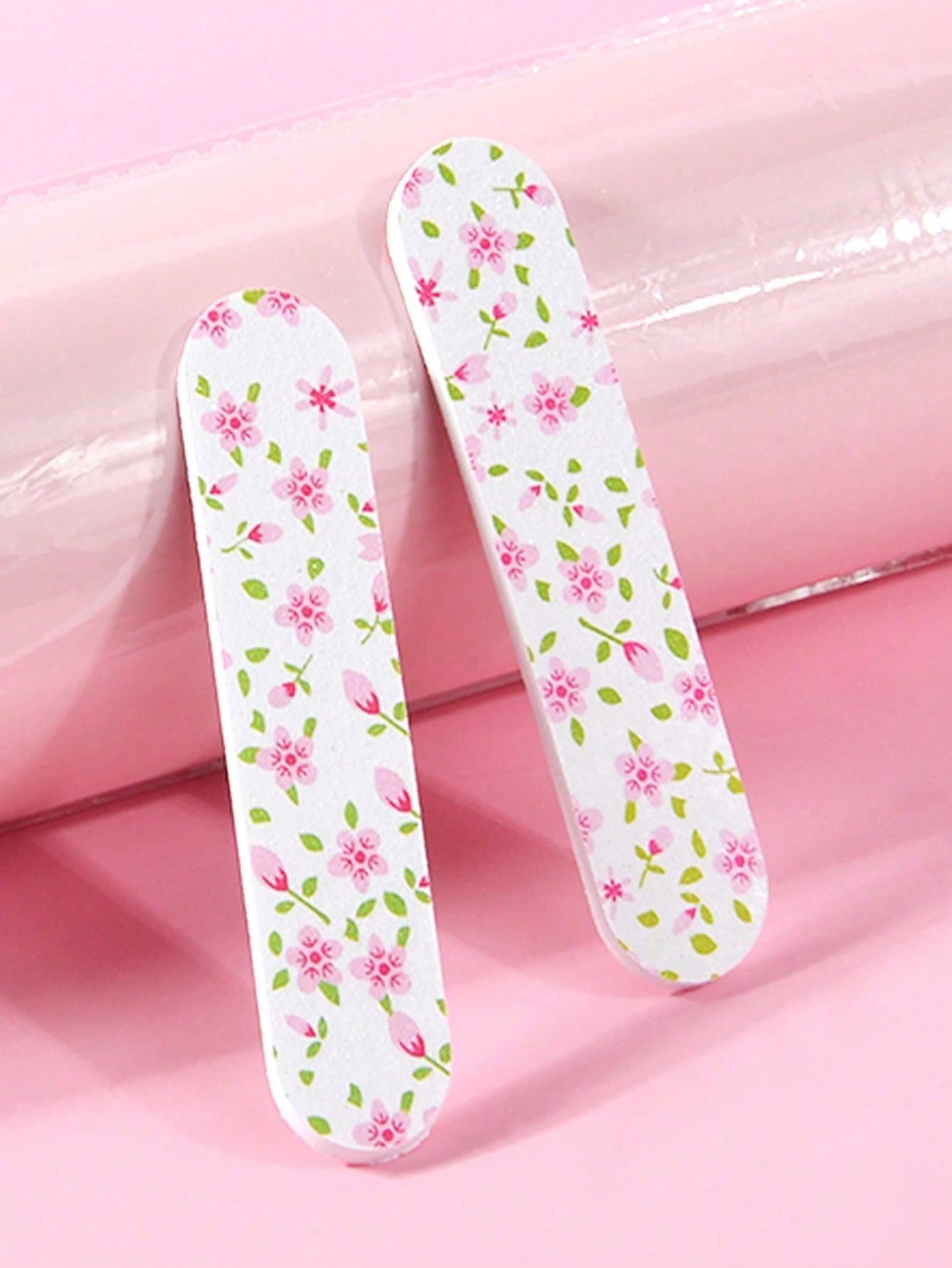 50 piezas Limas de uñas portátiles duraderas de doble cara, aptas para uñas naturales y artificiales, diseño compacto y colorido para manicura y pedicura