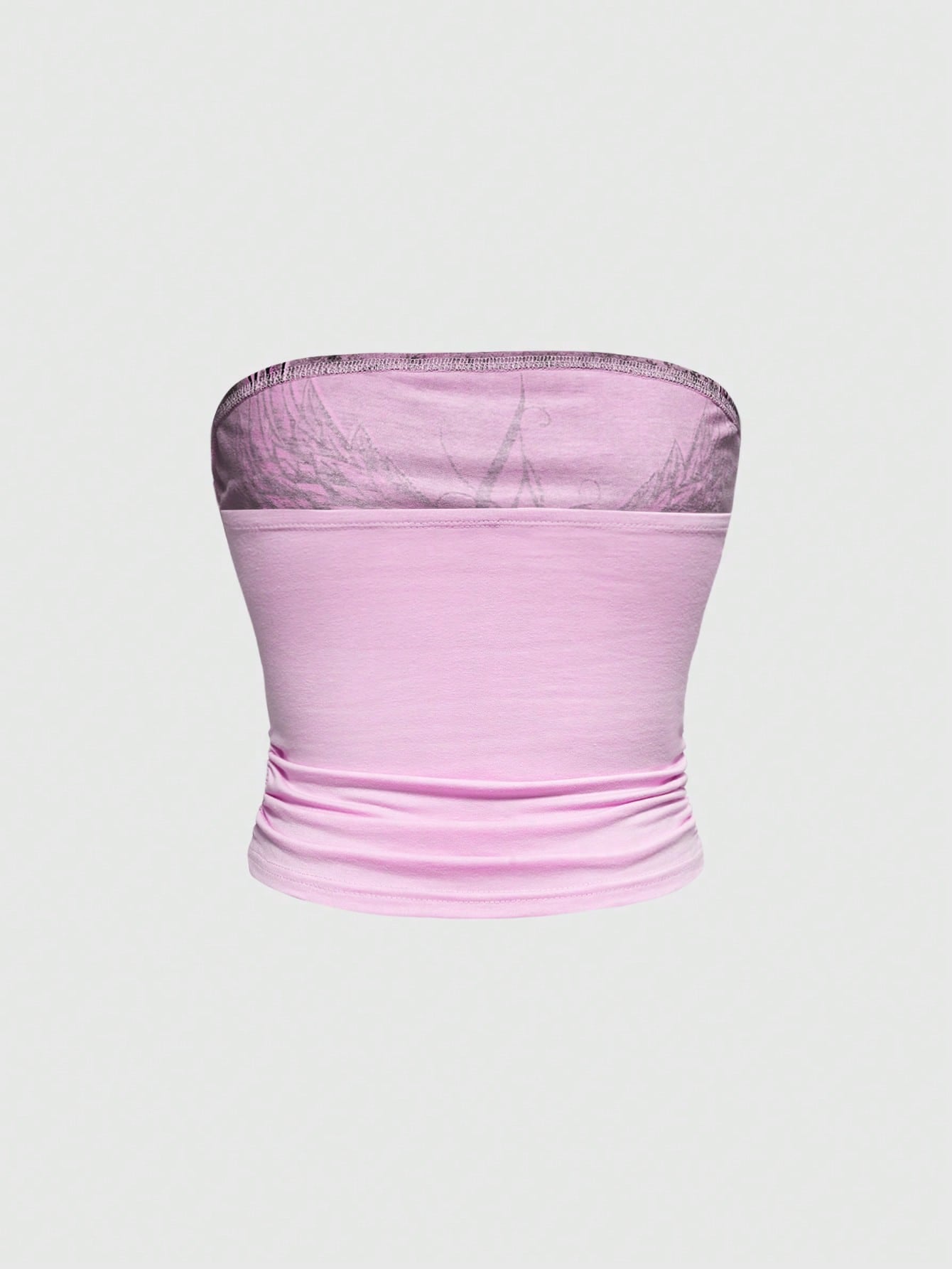 ROMWE Avant Camiseta de tirantes corta con diseño de alas de strass para mujer, de estilo Y2K, para el verano
