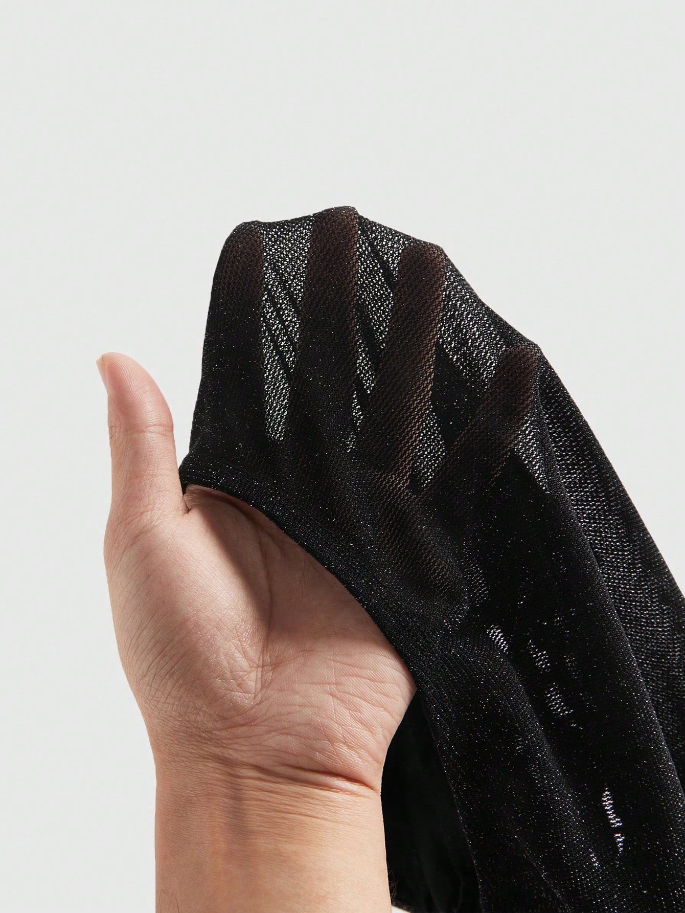 ROMWE Goth Camiseta de tirantes finos con espalda descubierta, de malla y con aplicaciones de strass, de estilo vintage y sexy, ideal para vacaciones