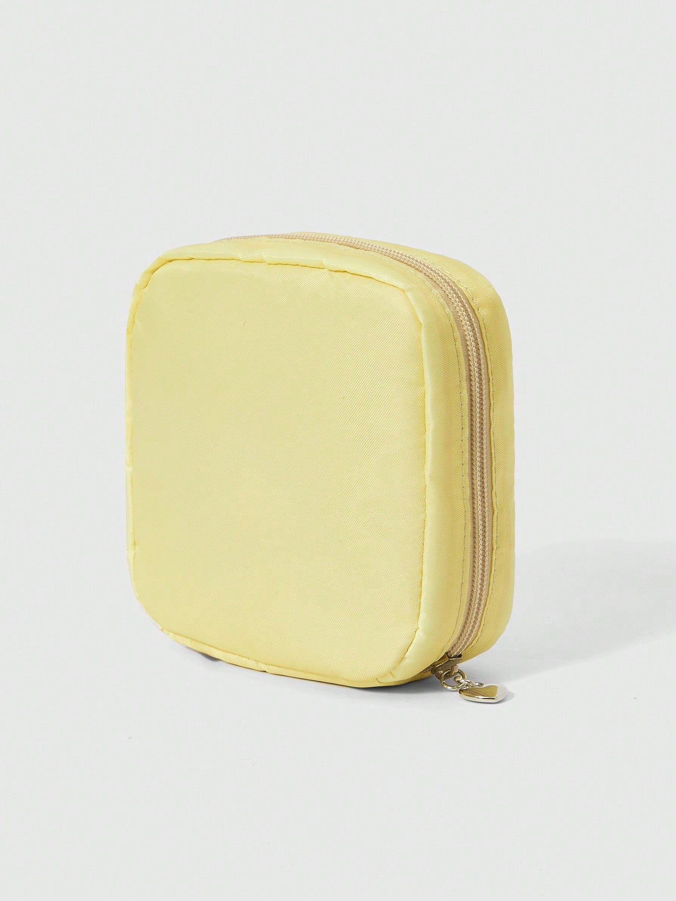 ROMWE Kawaii Bolsa De Cosméticos Portátil De Gran Capacidad Cuadrada Con Diseño De Oso De Dibujos Animados De Moda Y Engrosamiento