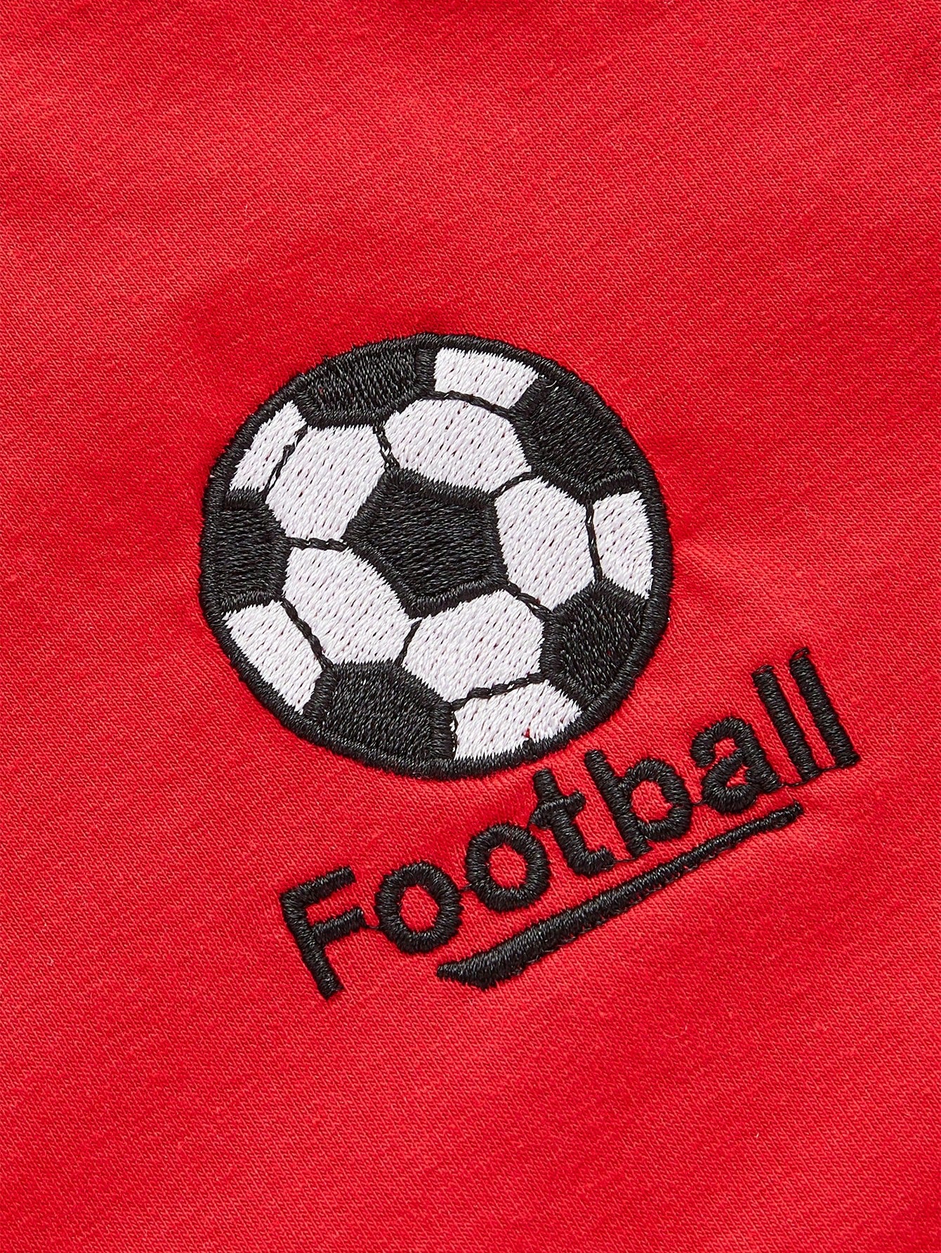 ROMWE Kawaii Camiseta De Fútbol Impresa Y Acolchada Para Mujer