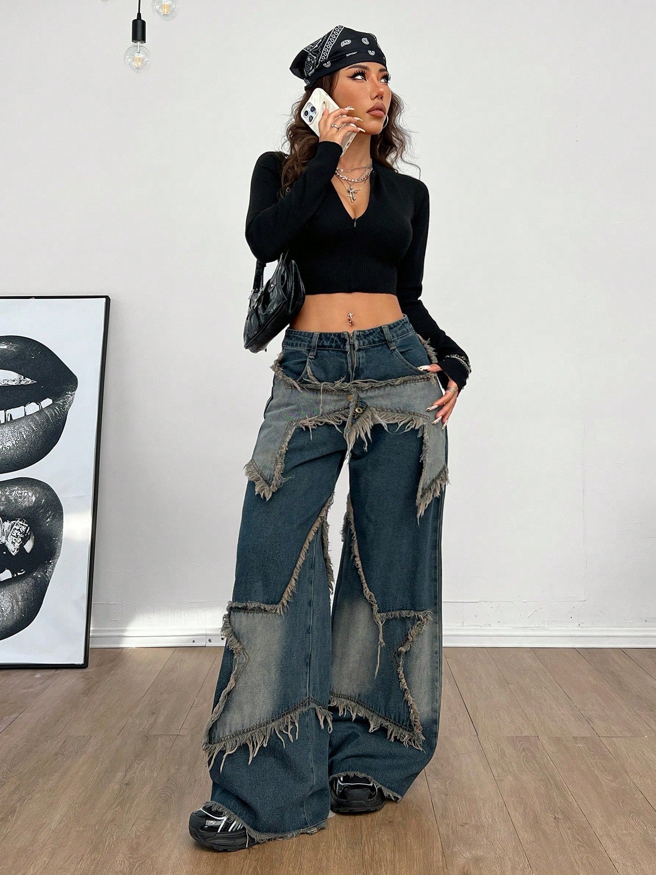 SHEIN Coolane Top negra con cremallera y tejido de gofre tipo body corto para mujer, uso urbano