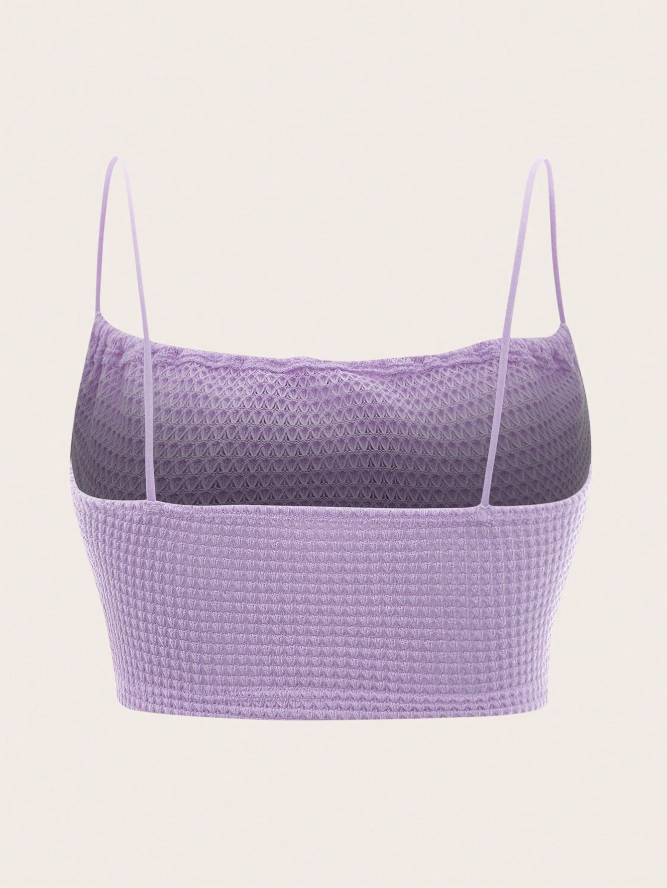 SHEIN EZwear Camiseta de tirantes para mujeres de punto en unicolor para el verano