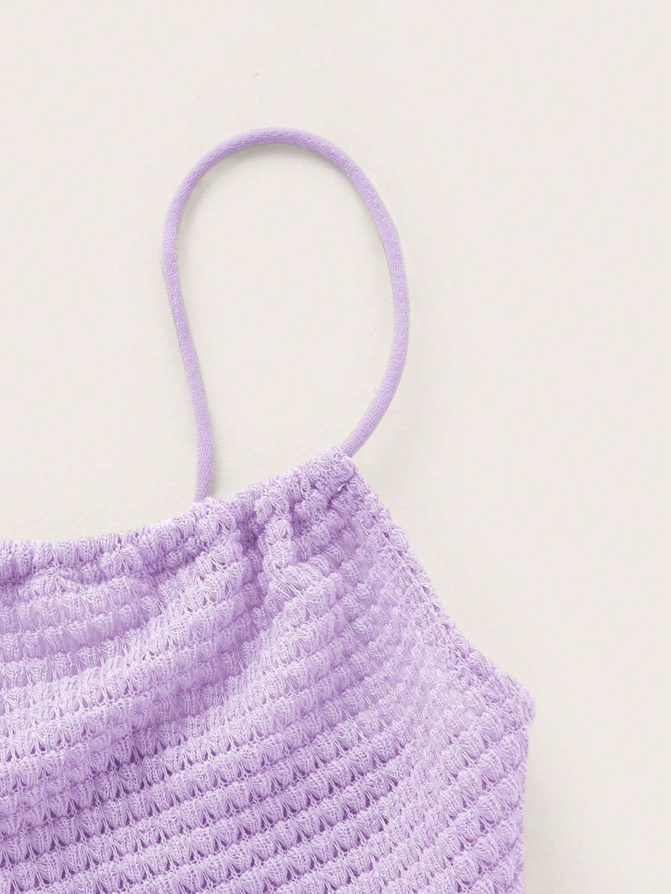 SHEIN EZwear Camiseta de tirantes para mujeres de punto en unicolor para el verano
