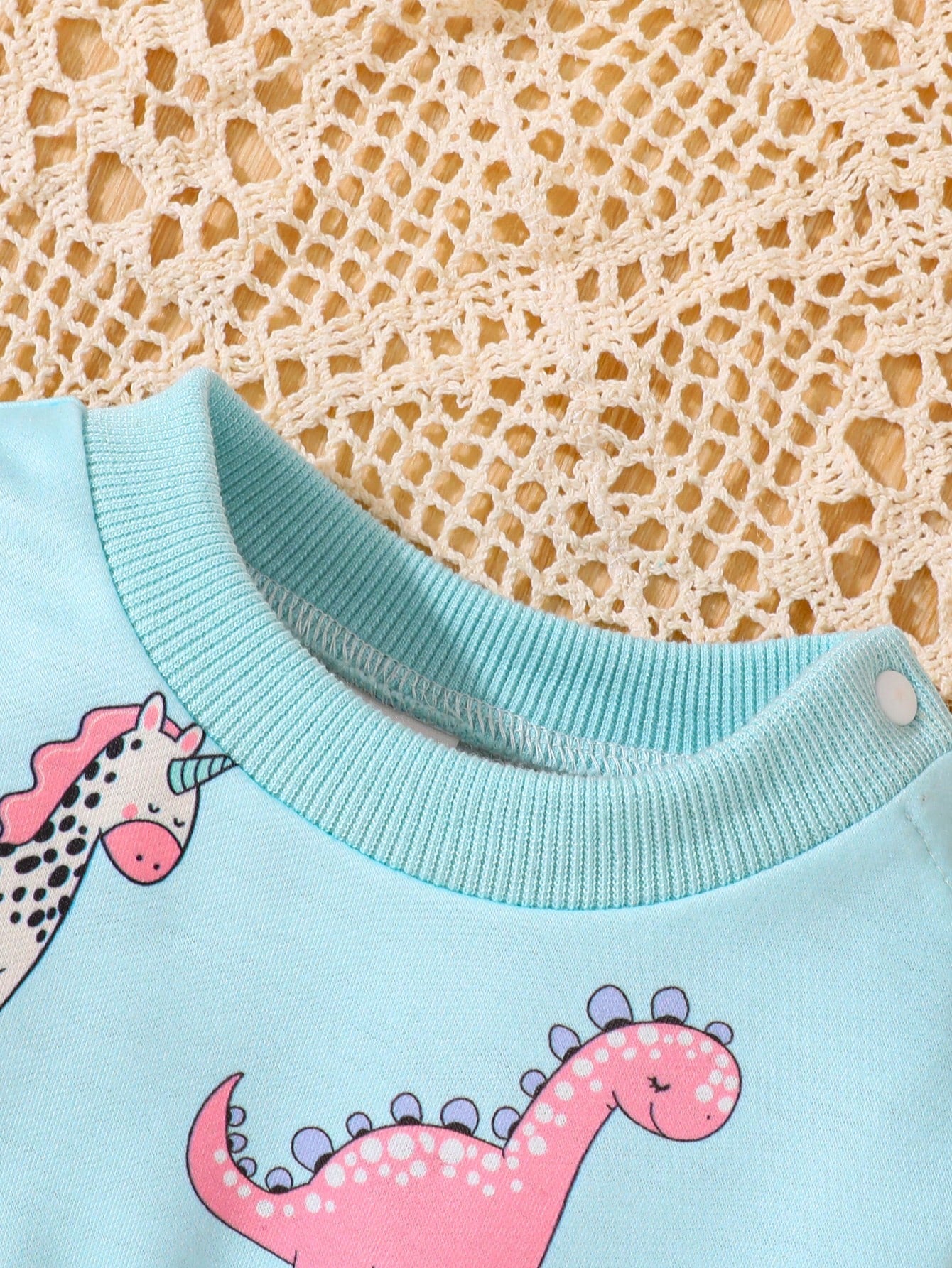 SHEIN Enterizo de bebé recién nacido con estampado lindo de animales