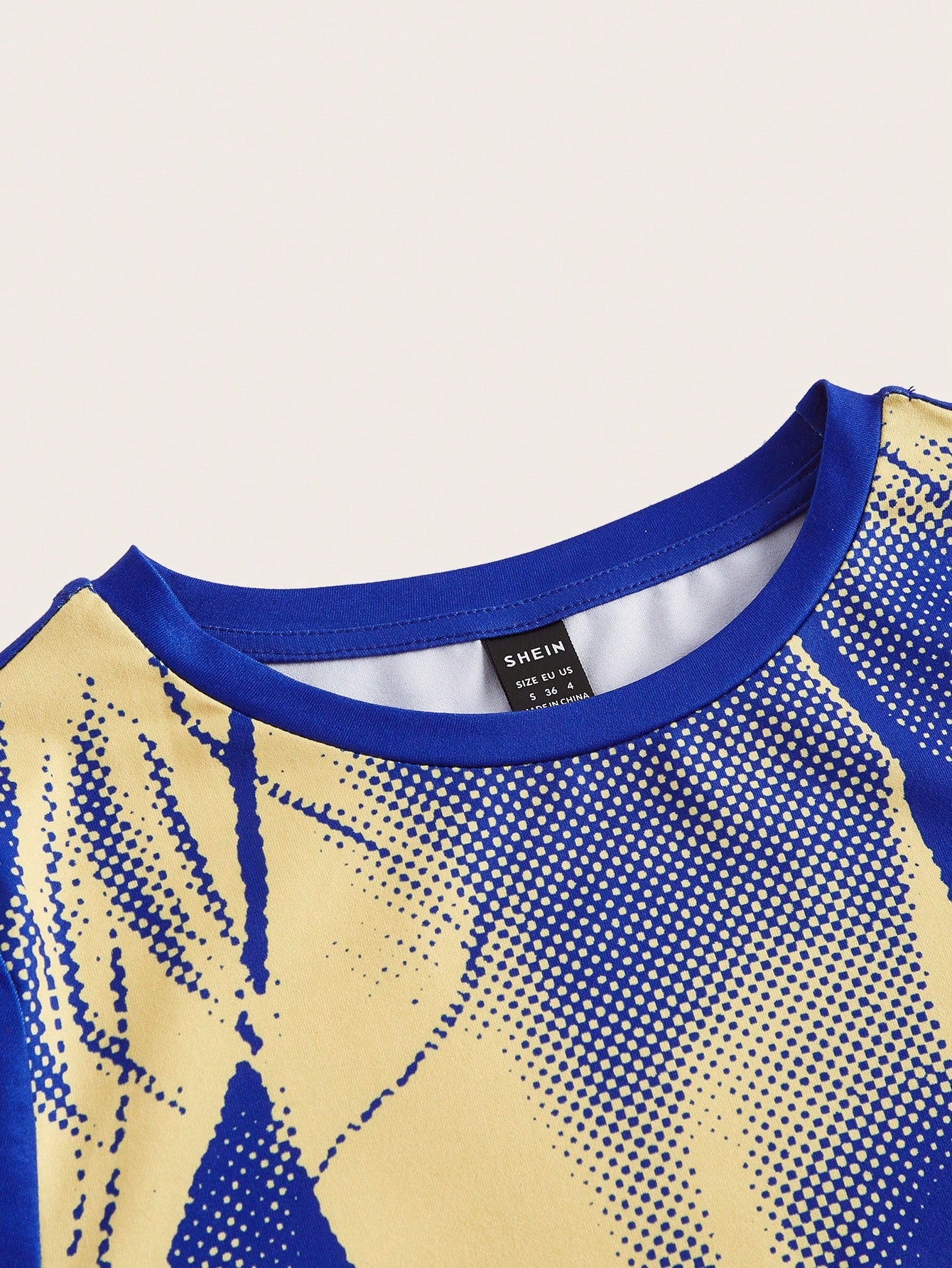 SHEIN ICON Camiseta mapa de calor corporal con estampado