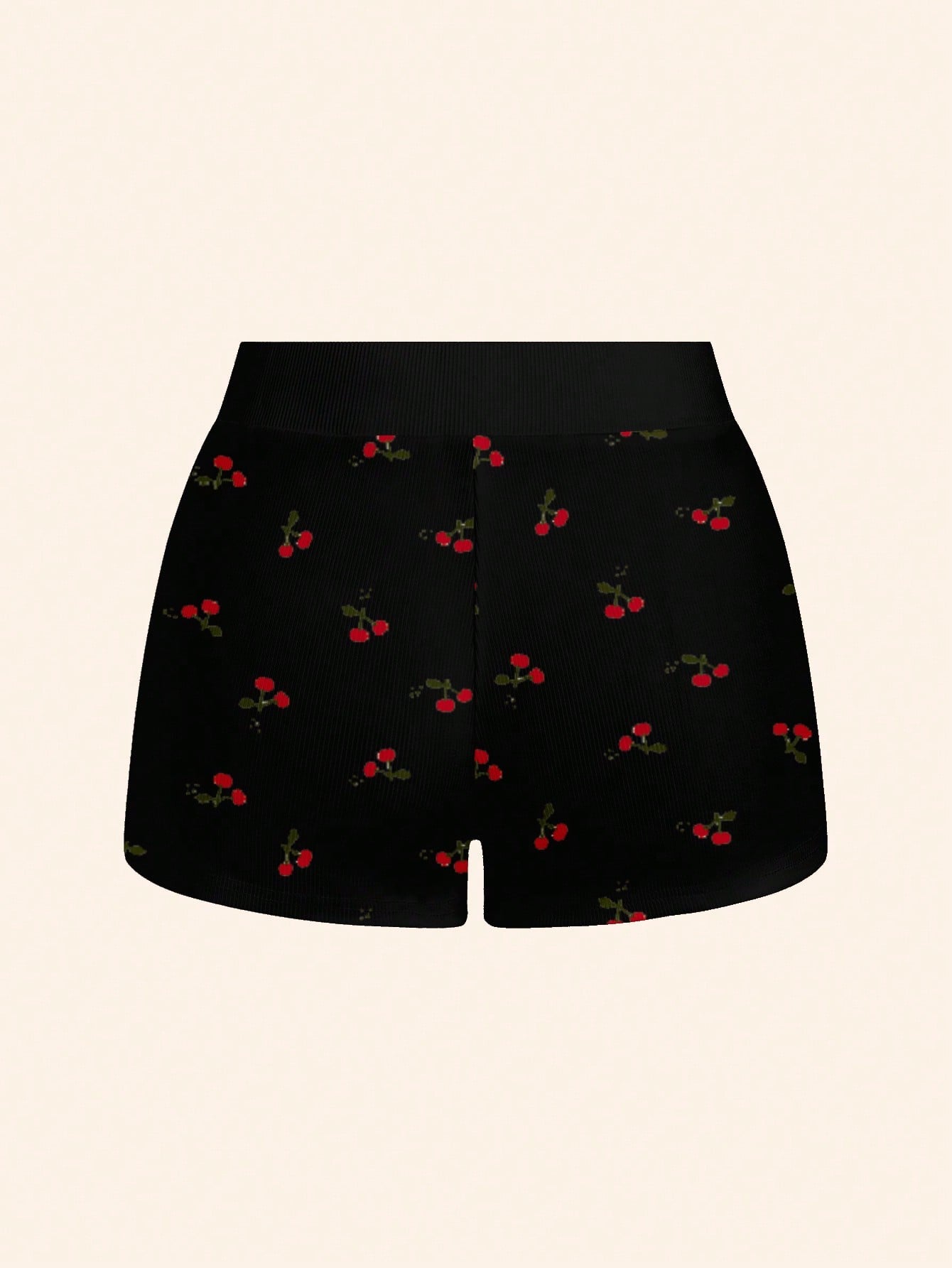 SHEIN ICON Short cómodo con corte abierto para uso en el hogar para mujer