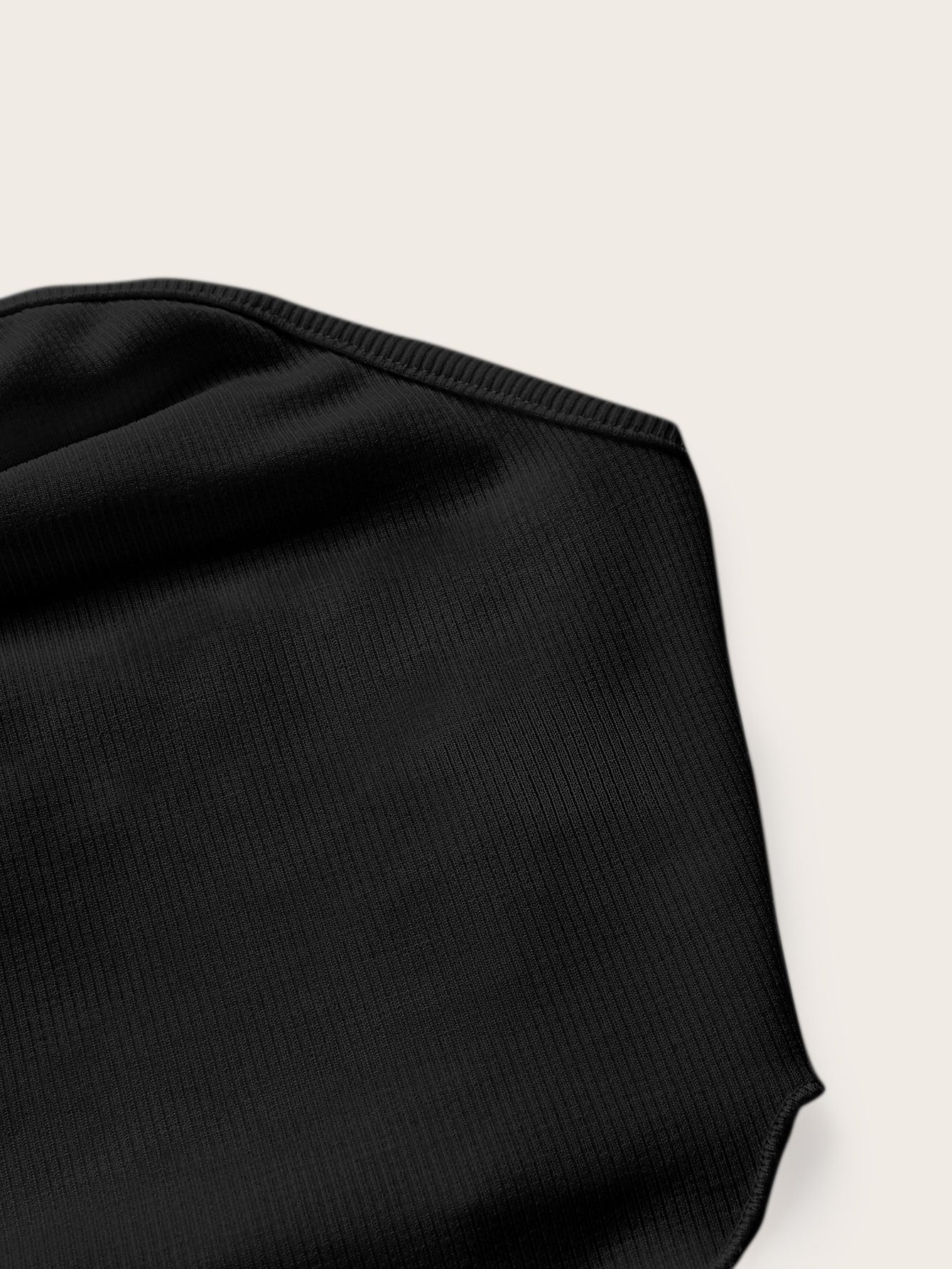 SHEIN ICON Top bandeau fruncido delantero