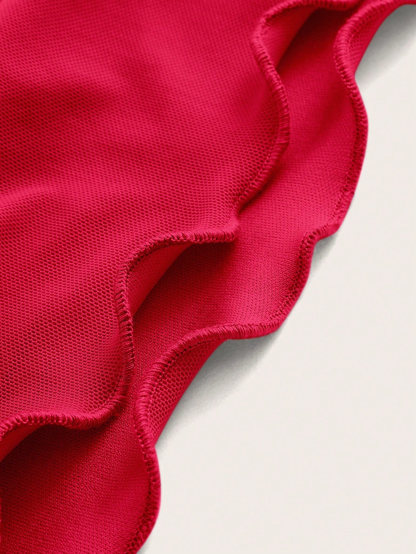 SHEIN ICON Top unicolor fruncido de cuello halter de manga amplia