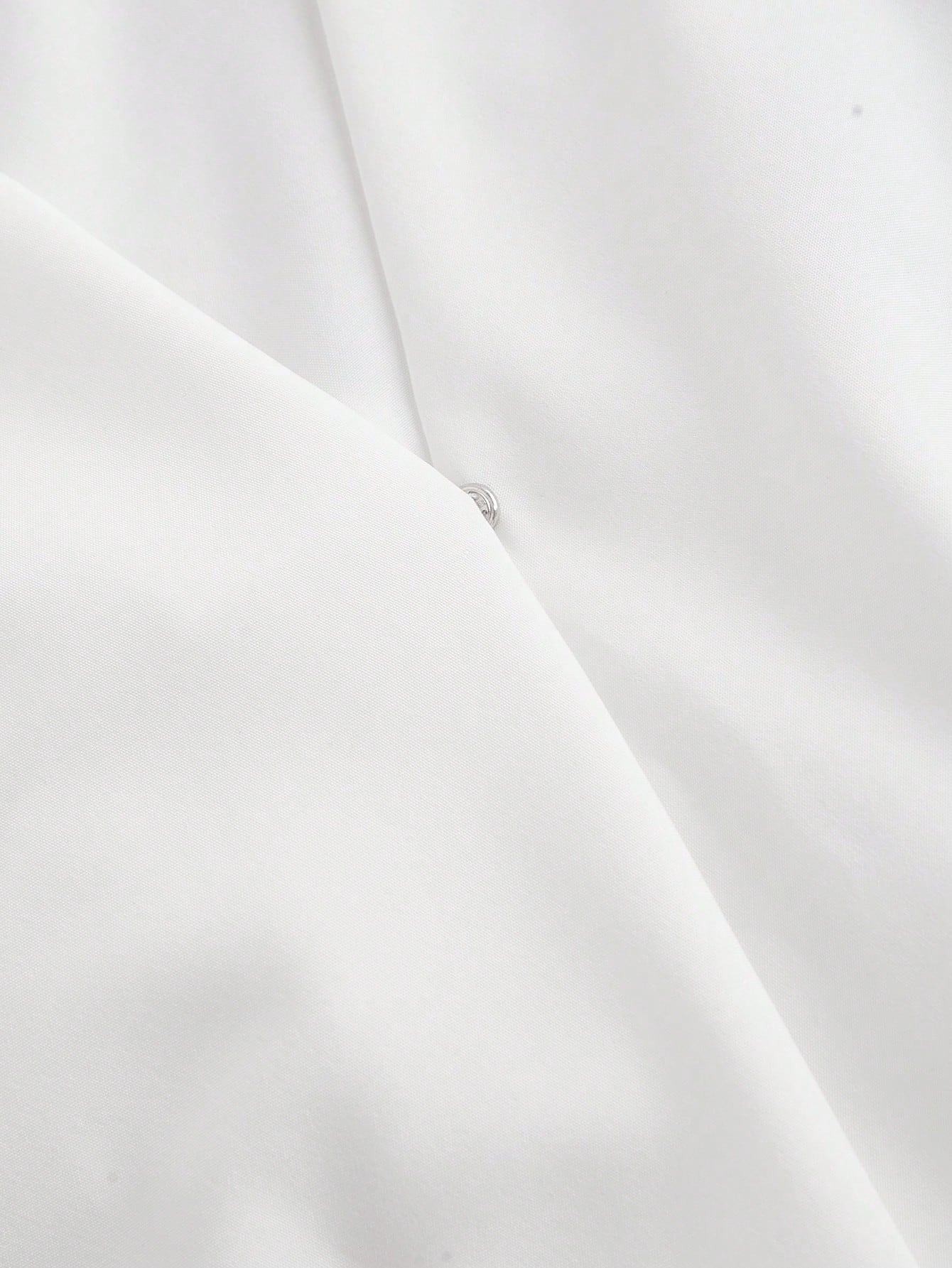 SHEIN MOD Camisa blanca de un hombro con lazo al frente, camisa sexy, ropa de vacaciones, camisa de verano, ropa para el Día de San Valentín, ropa de campo, ropa de playa