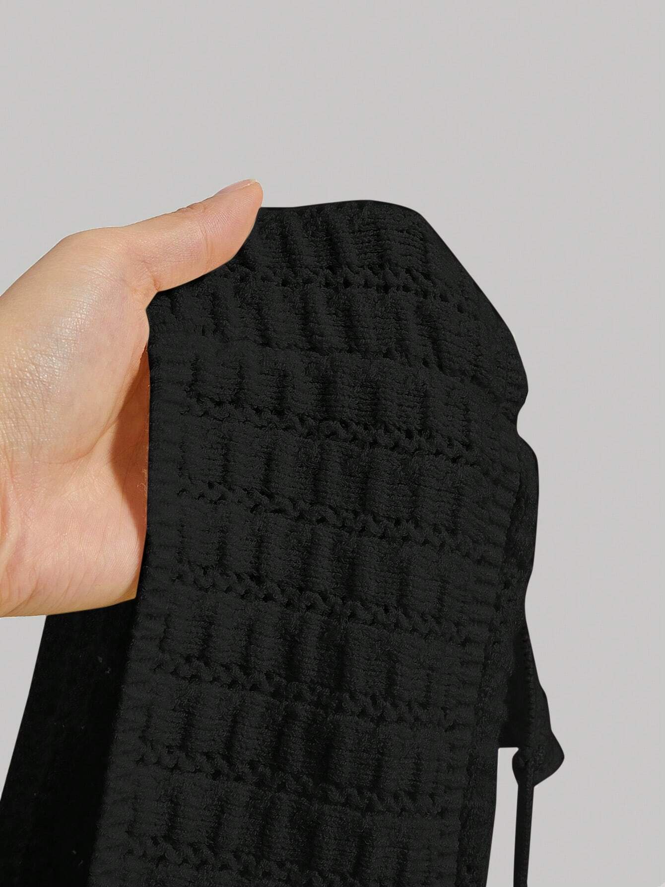 SHEIN MOD Chaleco tejido de punto simple para mujer en unicolor