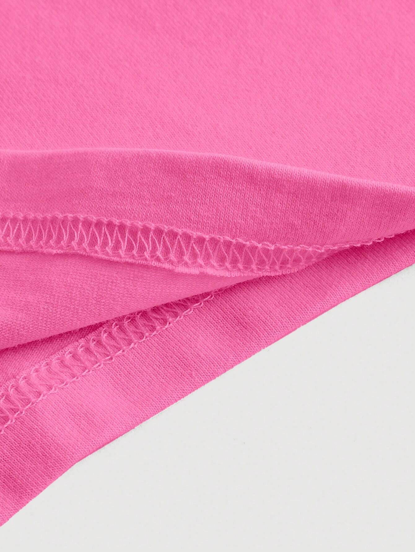 SHEIN MOD Top crop unicolor de un hombro
