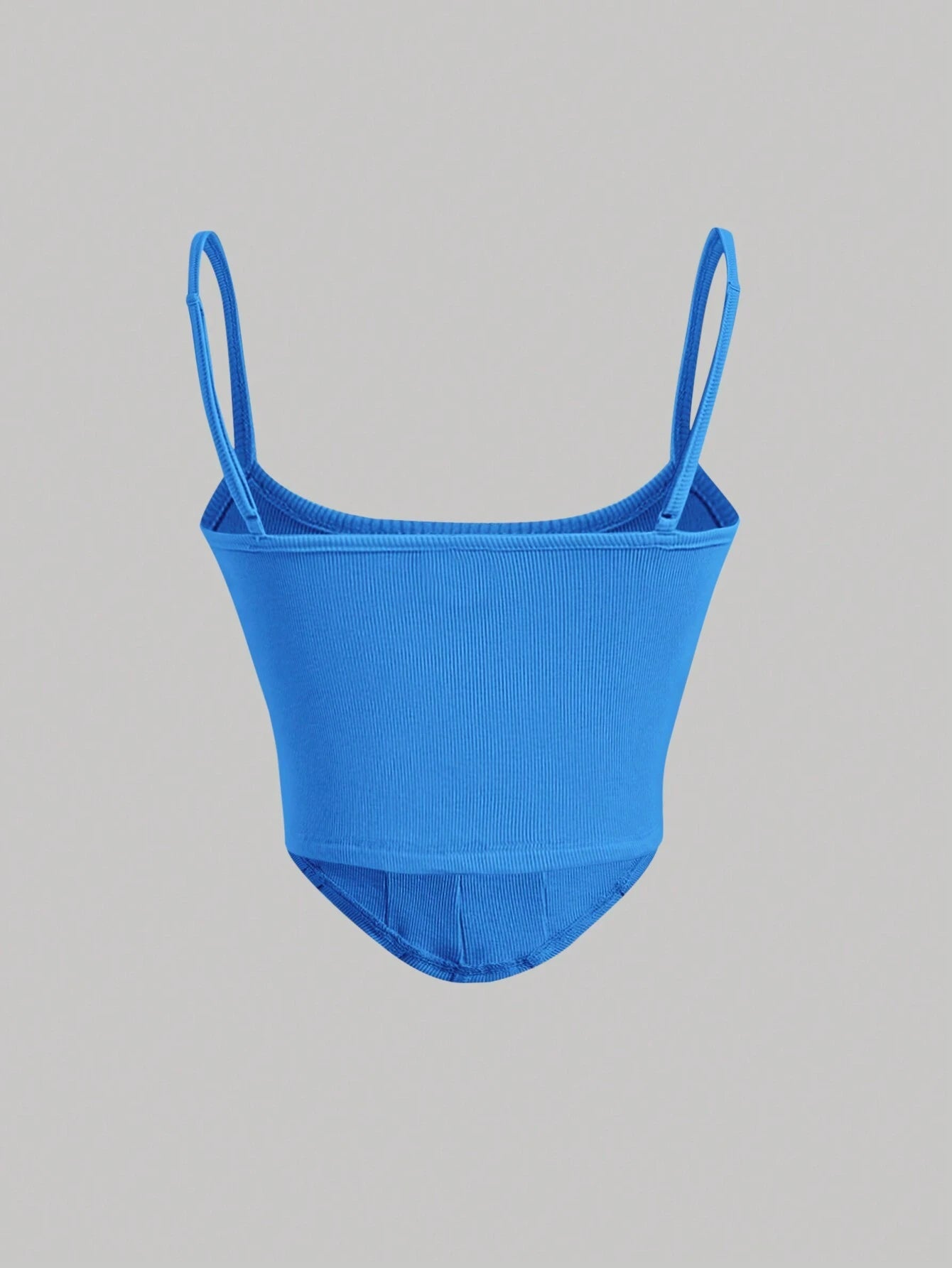 SHEIN MOD Top de tirantes unicolor con costura detalle