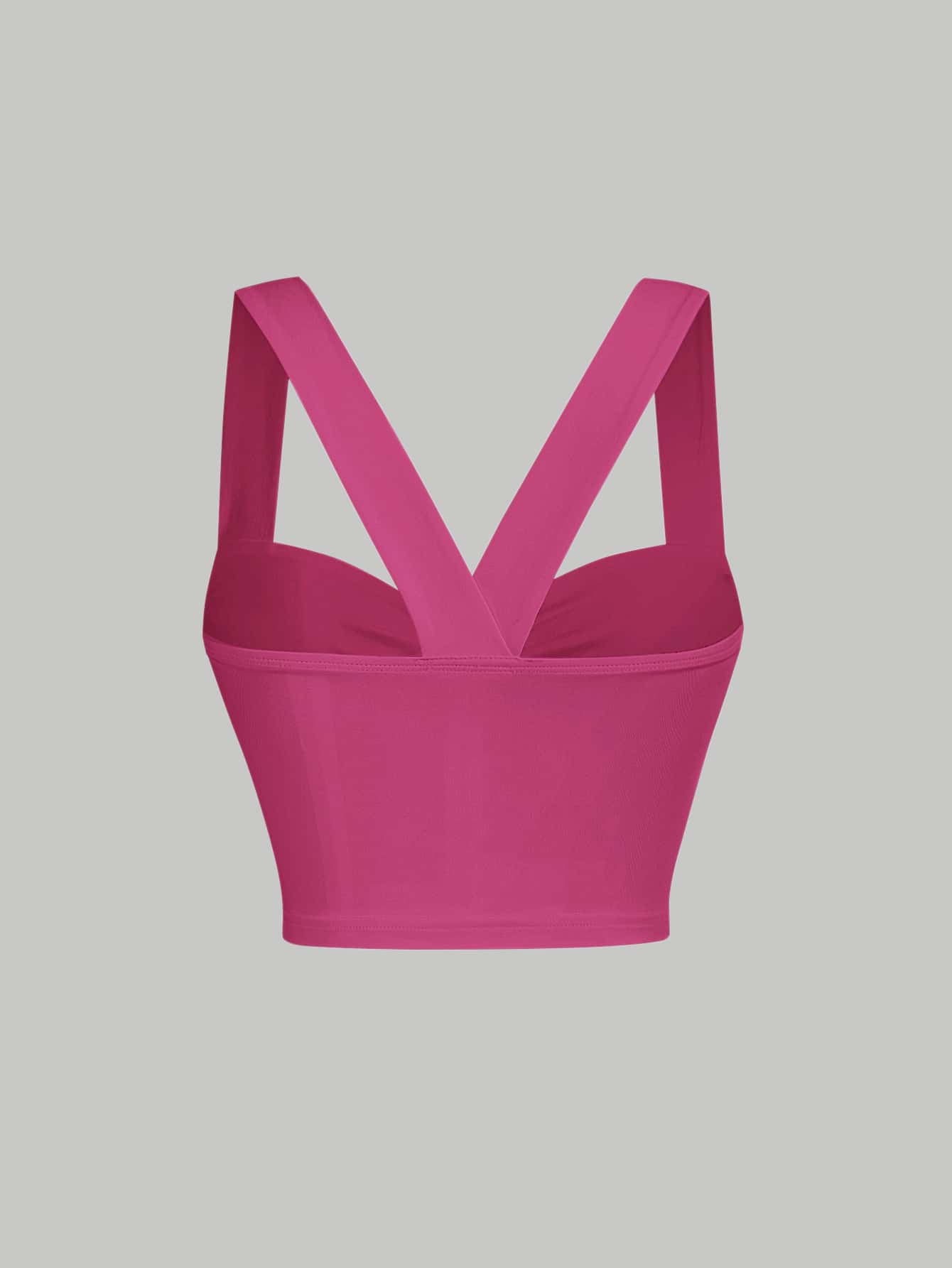 SHEIN MOD Top girante delantero ancho con tira