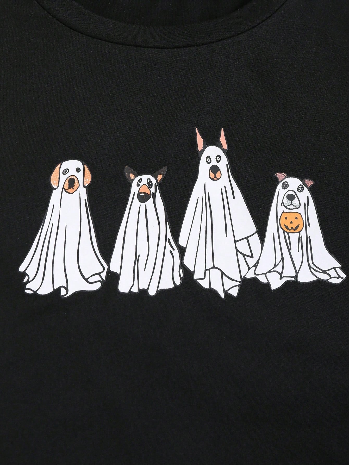SHEIN MOOSTA Camiseta ajustada de manga corta con cuello redondo y estampado de dibujos animados para mujer, camiseta gráfica de verano