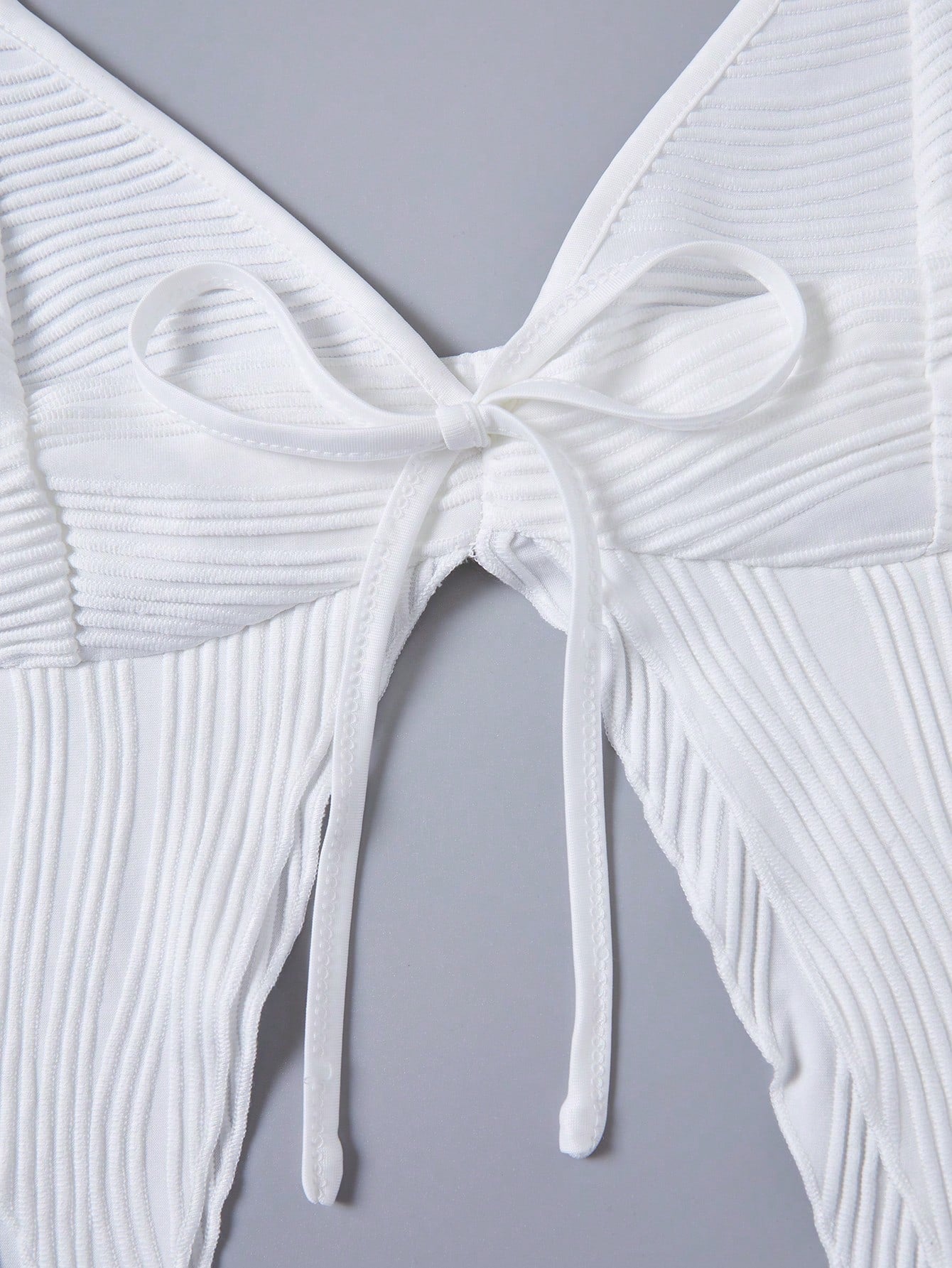 SHEIN DivaQ Conjunto de top tanque sin mangas con tirante de cuello halter y falda asimétrica con dobladillo dividido en unicolor para mujeres de verano