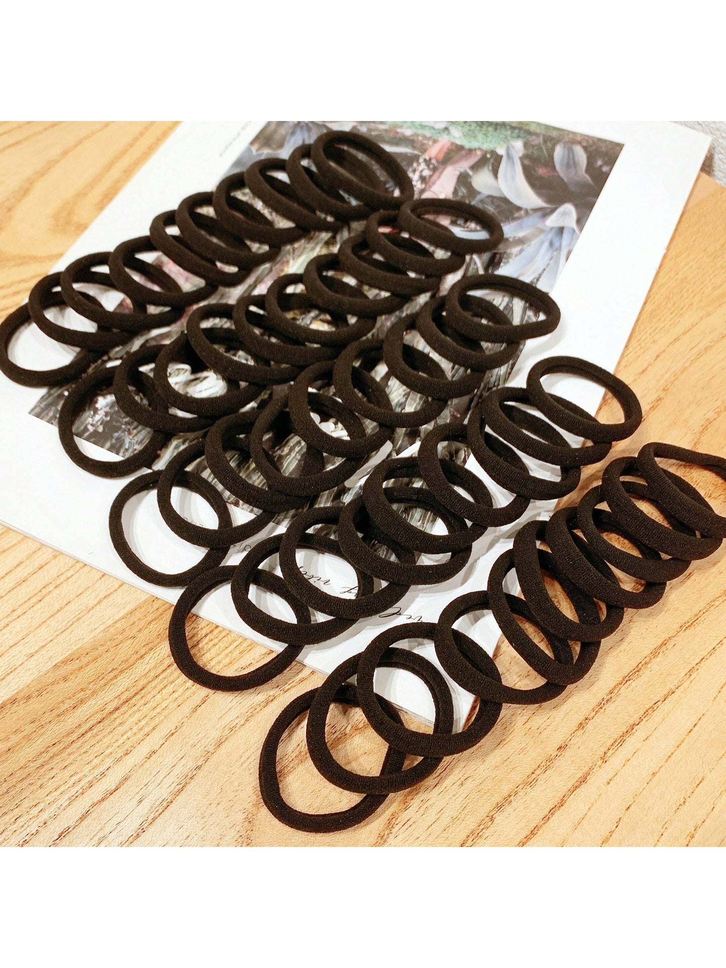 100 Piezas Lazos De Pelo , Banda Elástica Para El Pelo, Conjunto De Accesorios Decorativos Para El Pelo Y Regalo De Vacaciones Para Niñas Y Niños