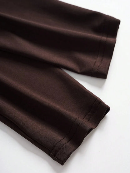 SHEIN Slayr Monos ajustado para mujer de unicolor con detalle de volantes sin espalda