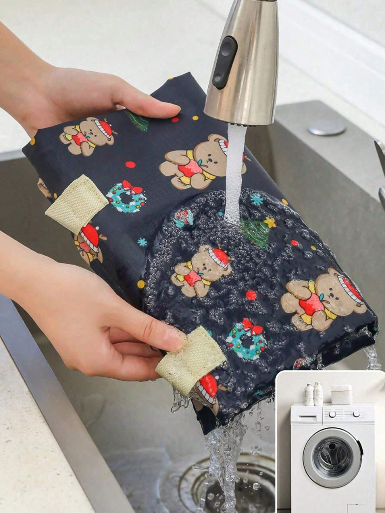 1 pieza Bolsa de almacenamiento de tela Oxford grande, bolso de mano para estudiantes, bolsa de embalaje para mudanzas, bolsa de almacenamiento de ropa a prueba de humedad, bolsa de almacenamiento de ropa portátil de tela no tejida