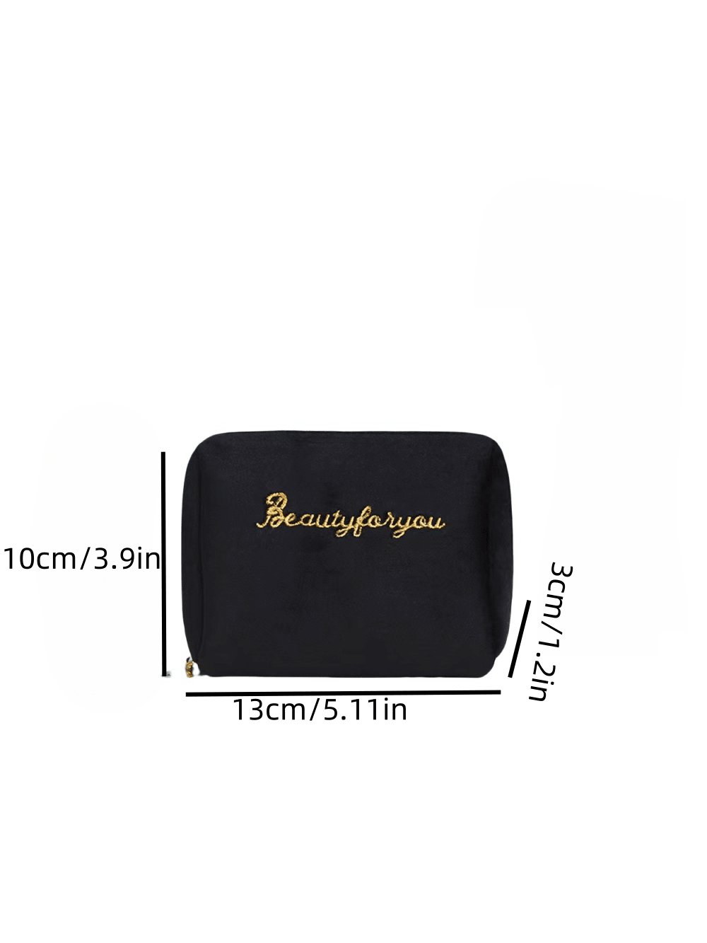 1 pieza Bolsa de cosméticos de gran capacidad, estuche cilíndrico para lápiz labial, organizador de maquillaje portátil
