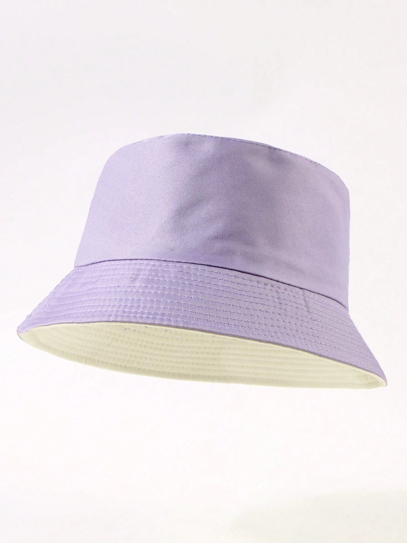 1 pieza de sombrero de sol unicolor informal, adecuado para uso diario, paseos en la calle, fiestas y actividades al aire libre. Sombrero de cubo juvenil unisex reversible, sombreador y protector solar.