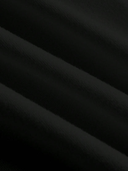 Attitoon Camiseta de manga larga con cuello en V casual y versátil con estampado de corazón y alas, adecuada para el aeropuerto en otoño/invierno