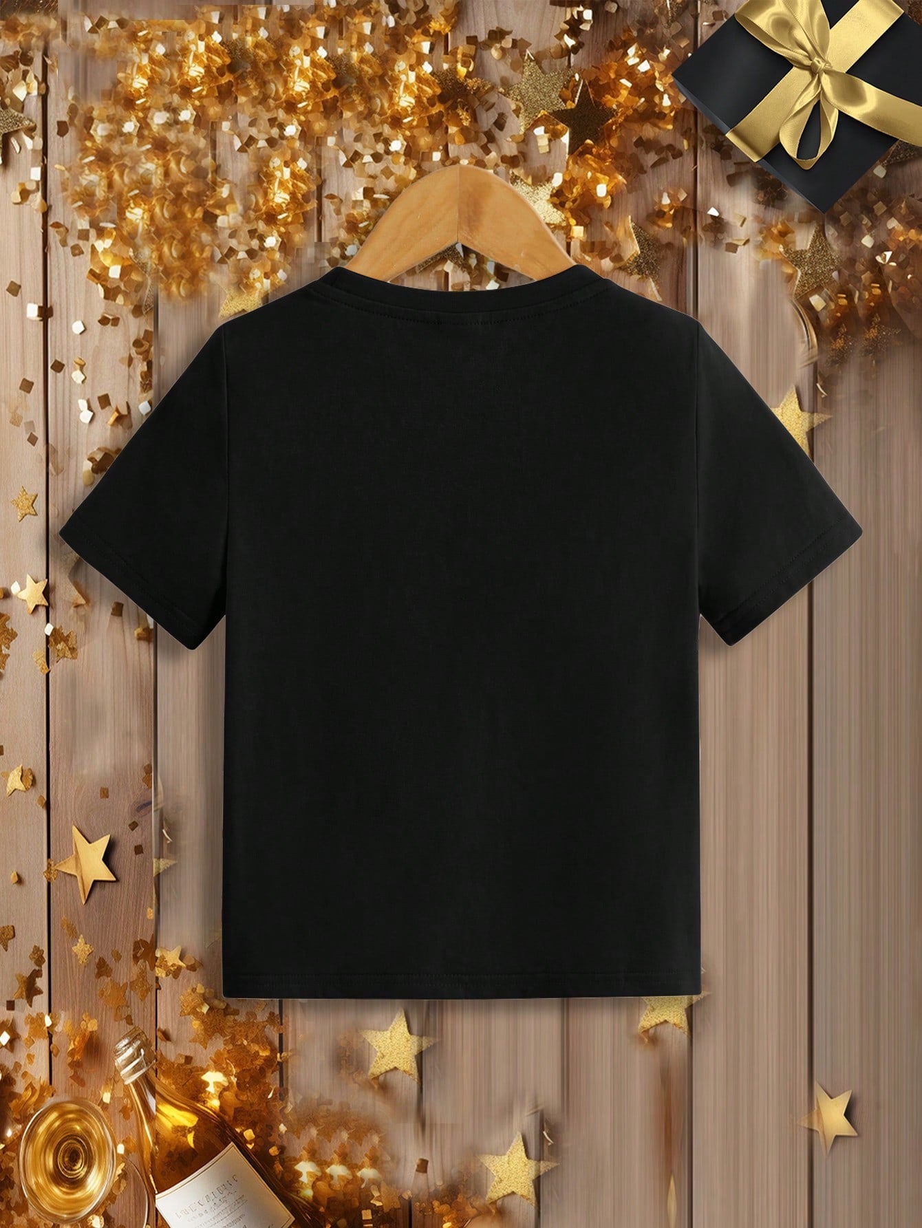 Camiseta Casual De Cuello Redondo De Manga Corta Con Estampado De Dibujos Animados Para Niños, Adecuada Para El Verano