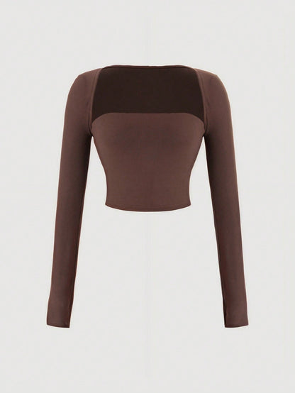 Conjunto de top elegante y ajustado de unicolor de moda Amore, top tubo casual para mujer, top de mujer estilo Y2K, para el Día de San Valentín, Año Nuevo