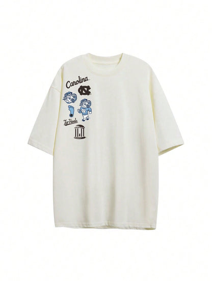 Camiseta de manga corta para pareja, camiseta a juego unisex con estampados delanteros y traseros, estilo casual de calle para ir y venir, adecuada para primavera, verano y otoño, regalo ideal para novio, novia, esposo,