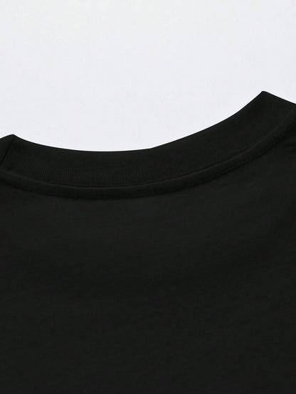 Camiseta de manga corta para pareja, camiseta a juego unisex con estampados delanteros y traseros, estilo casual y universitario, adecuada para primavera, verano y otoño, regalo para novio, novia, esposo, esposa, anivers