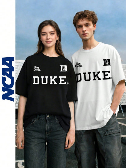 Camiseta de manga corta para pareja, camiseta a juego unisex con estampados delanteros y traseros, estilo casual y universitario, adecuada para primavera, verano y otoño, regalo para novio, novia, esposo, esposa, anivers